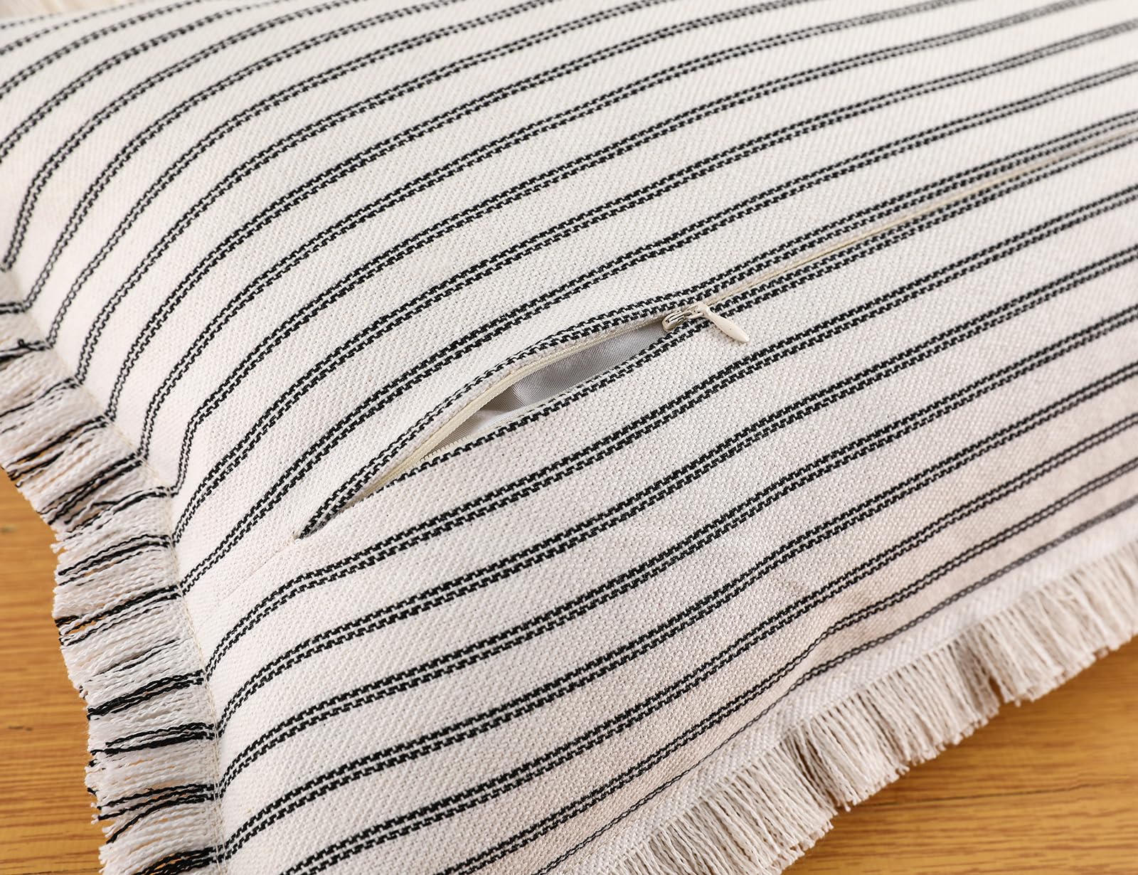 Federa 30x60 Cm Tessuto Coste Federa Decorativa Per Cuscino Lombare PANOD - 30x60 Cm, Tessuto A Coste Morbido, Colore Verde Salvia, Per Divano E Letto Federa Cuscino Lombare Panod