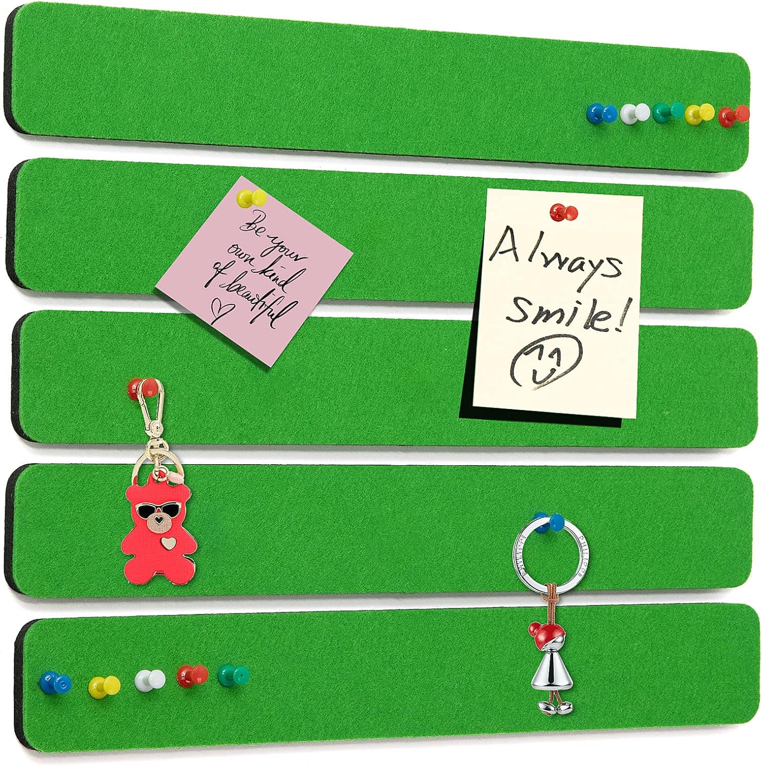 Felt Pin Board Bar Strips Bulletin Board for Bedrooms