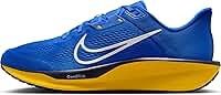 Tênis de corrida masculino Quest 6 Road, Game Royal/cinza futebol/azul marinho, 41
