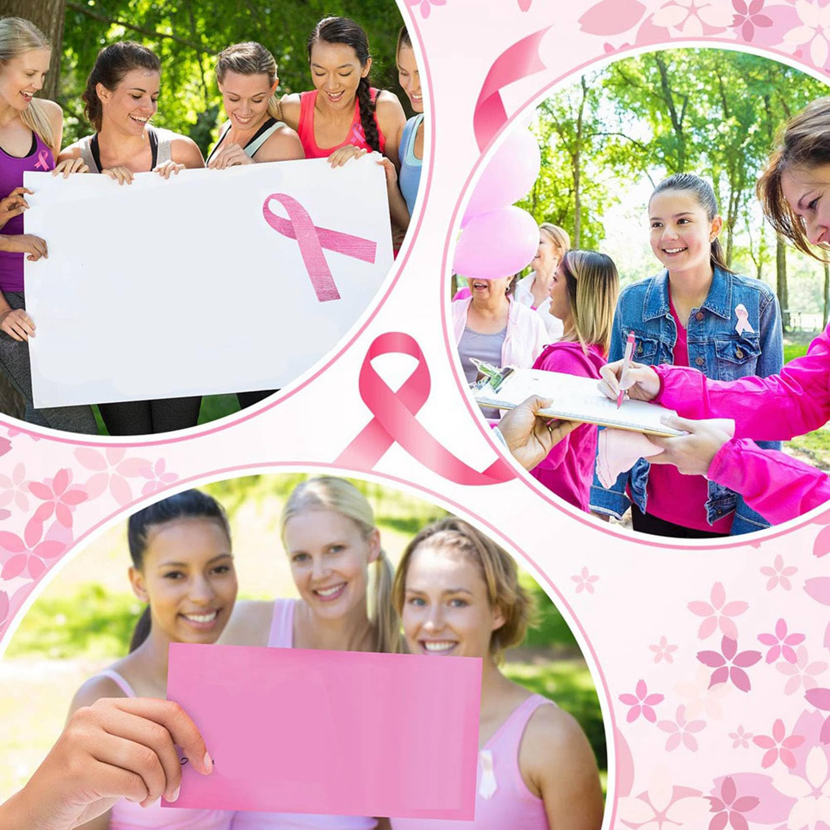 200 Penne un Nastro Rosa Sfuse, Penne un Sfera Retrattili con Inchiostro Nero per Articoli per Ufficio, Regali per Donne e Ragazze