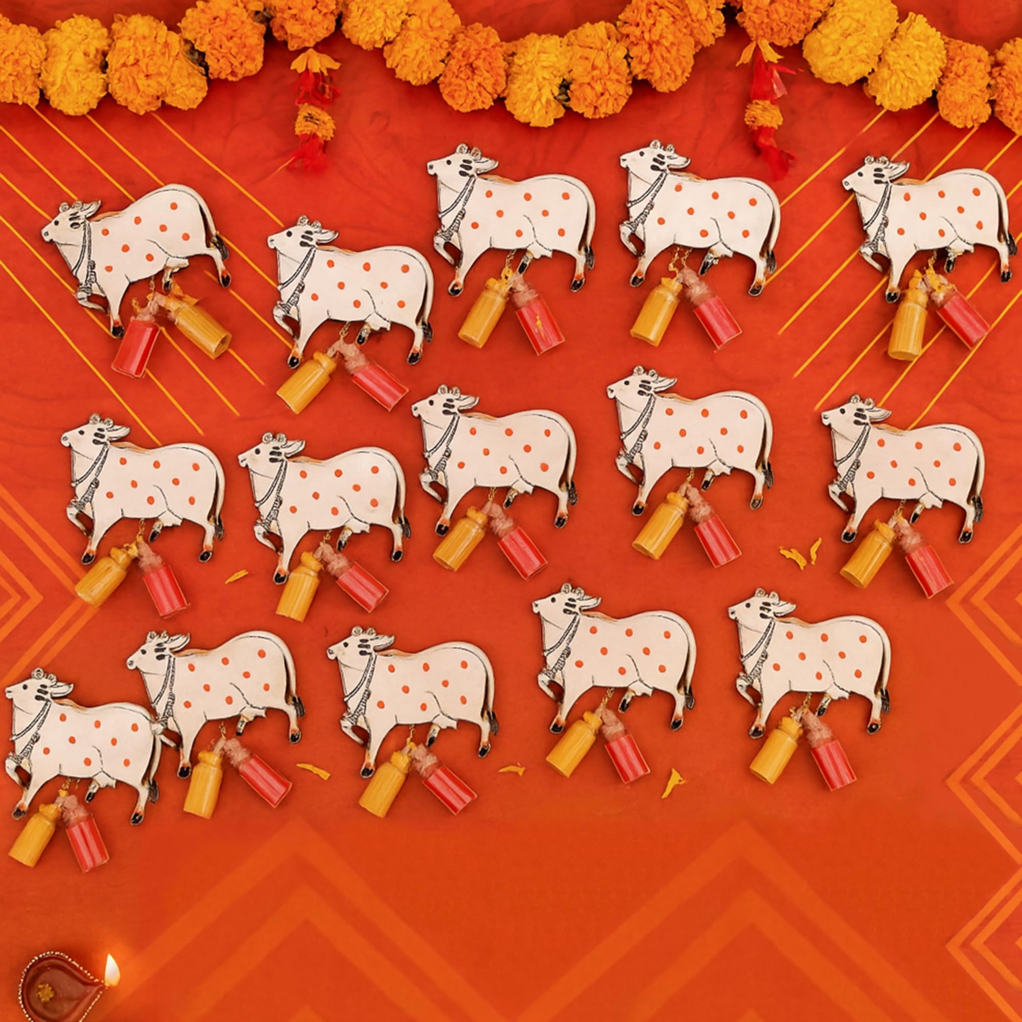 Diwali Rangoli Color Kit - 24 Vibrant Tubes -10