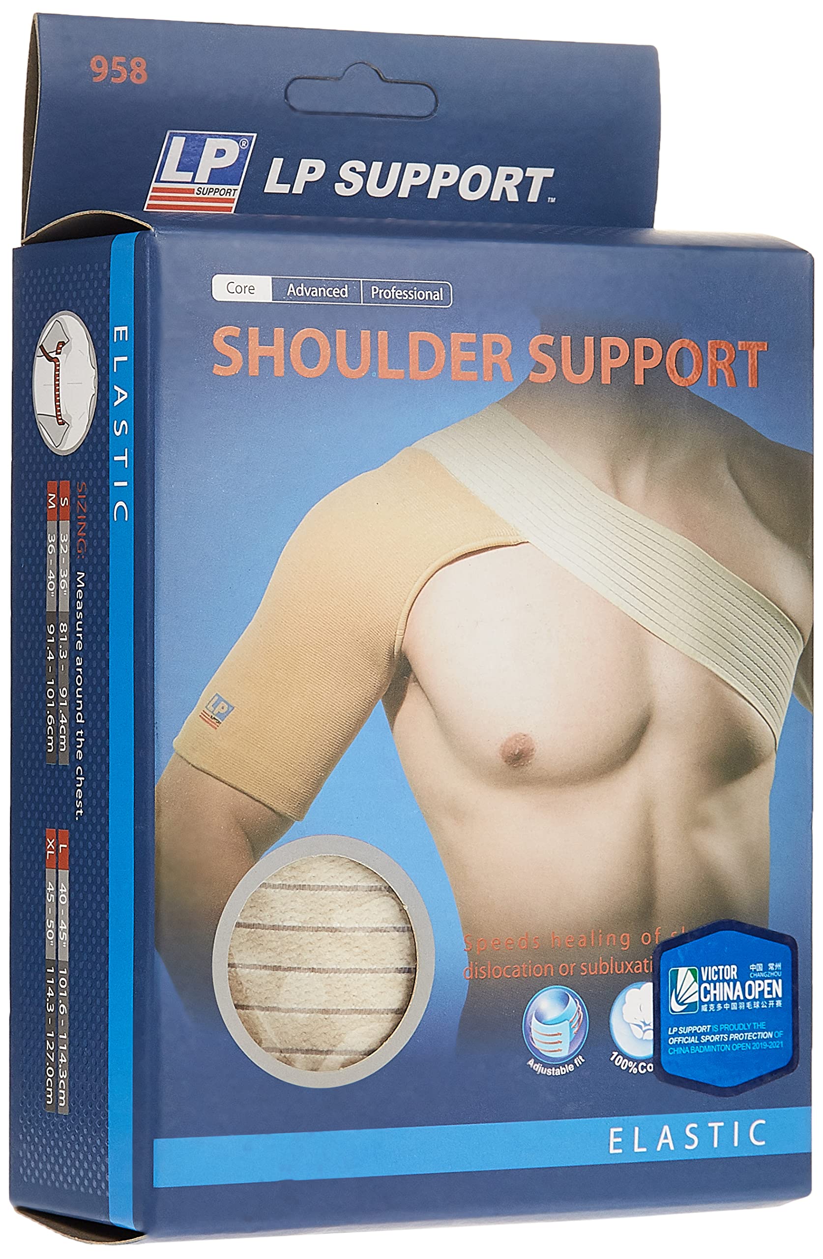 LP Support 958 Shoulder Support, Tan