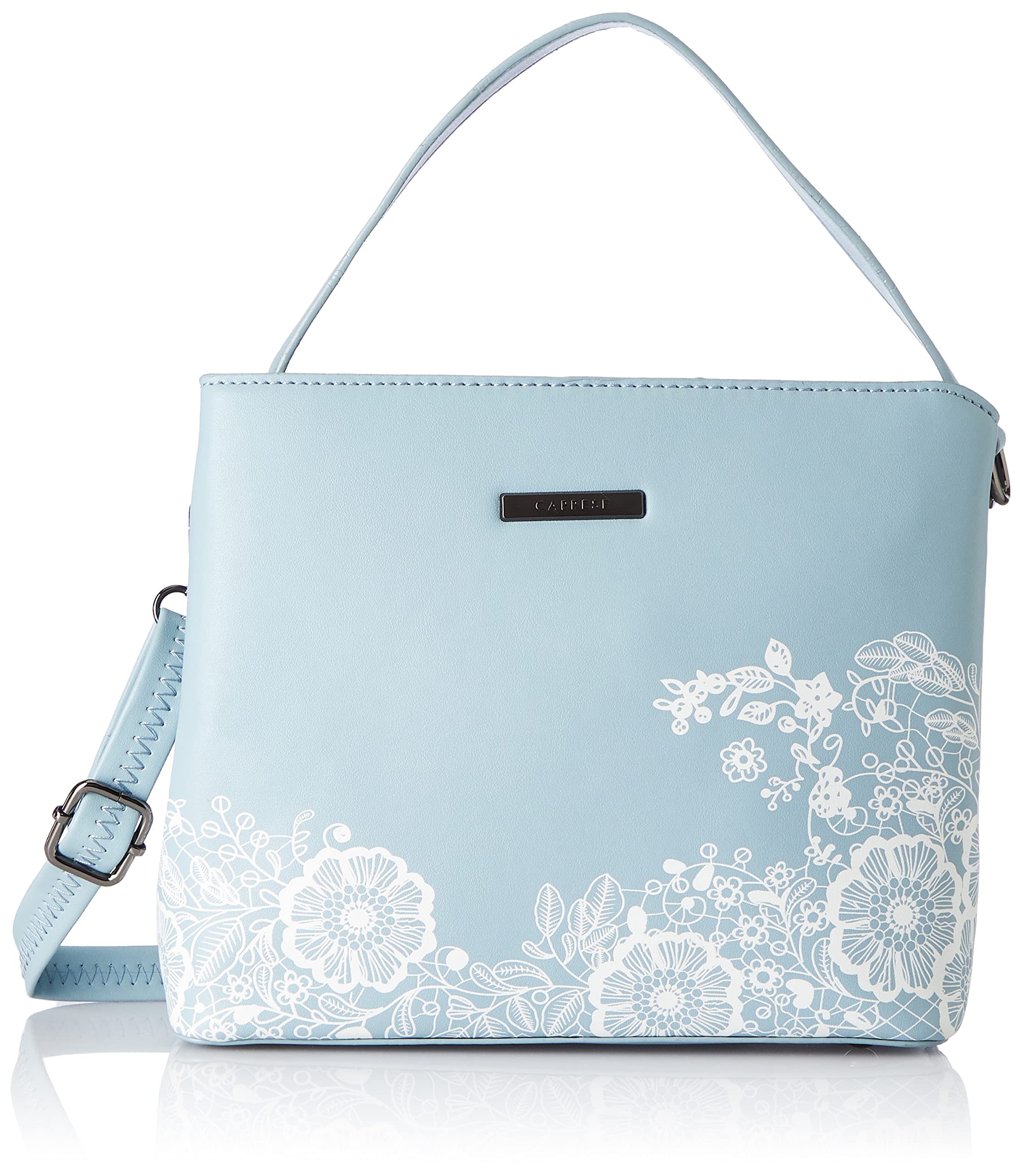 Caprese womens RIYA S Small SOFT BLUE Satchel (B0B3ZGY38V) Amazon Price History, Amazon Price Tracker