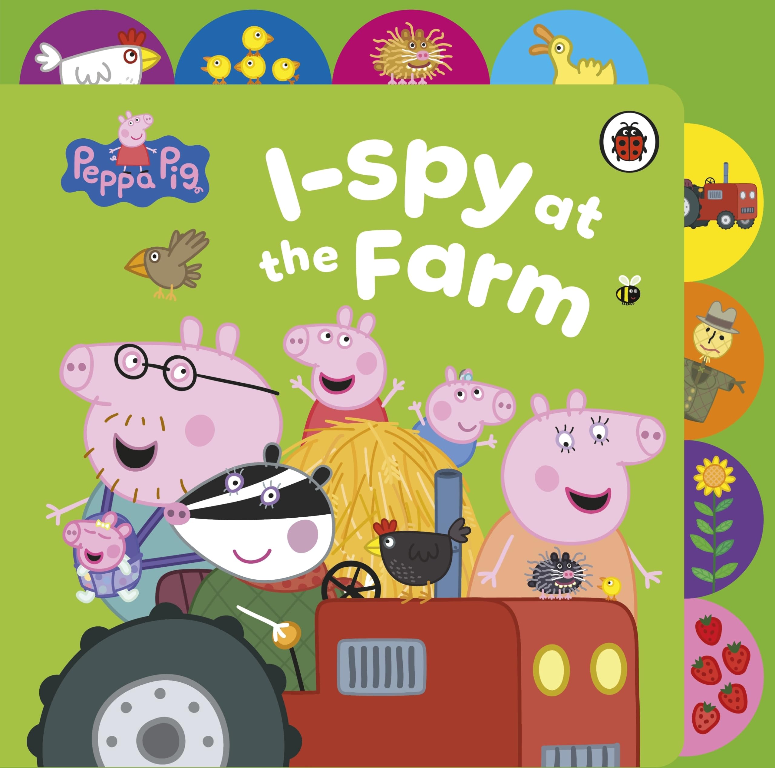 Peppa Pig: I Spy at the Farm: Tabbed Board Book
