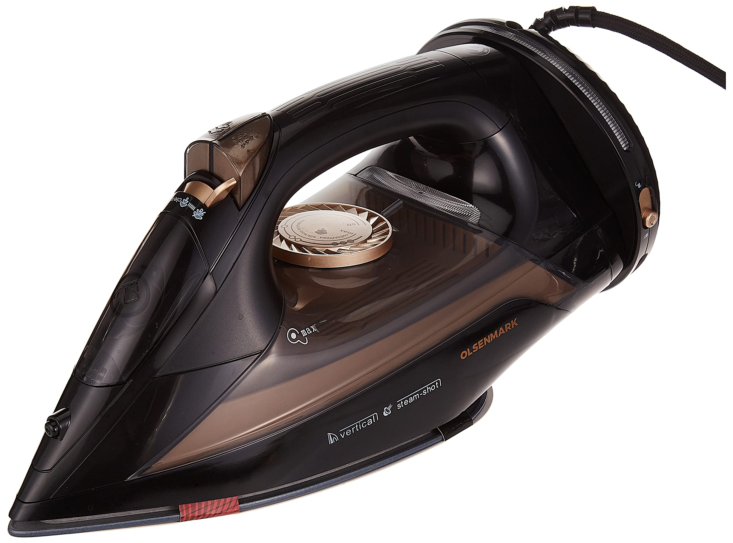 Corded and Cordless Steam Iron box, Dry, Steam, Spray, OMSI1839 Vertical Steam, Adjustable Temperature Control, Self-Cleaning, Ceramic Soleplate, 420ml Water Tank Anti-Calc