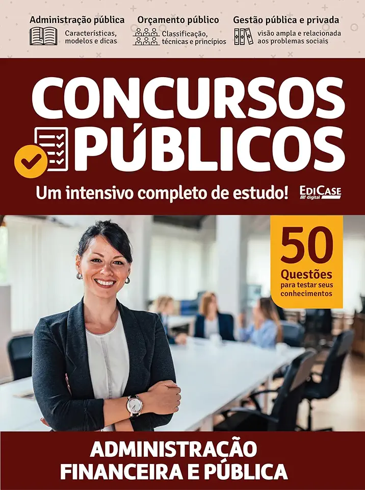Livro Concursos Públicos 3 - Administração Financeira e Pública: Um intensivo completo de estudo!