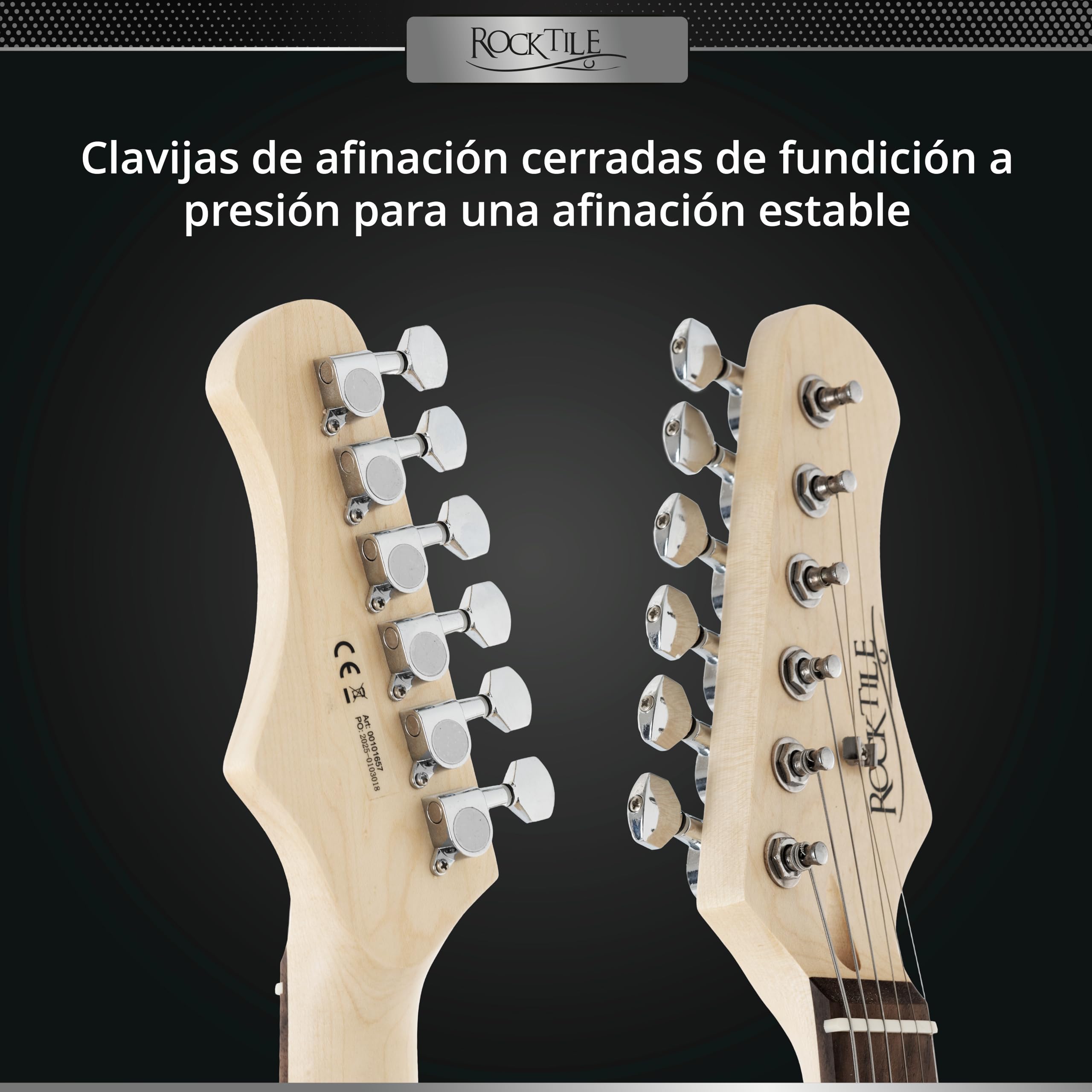 Rocktile Youngster YS-1SB 3/4 Guitarra Eléctrica Sunburst, General | Modelo: YS-1SB, Apto para edades de aproximadamente 6 a 12 años, Peso: 2, 4 kg, Número de cuerdas: 6, Orientación: Diestros