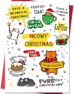 Funny Cat Christmas Cards