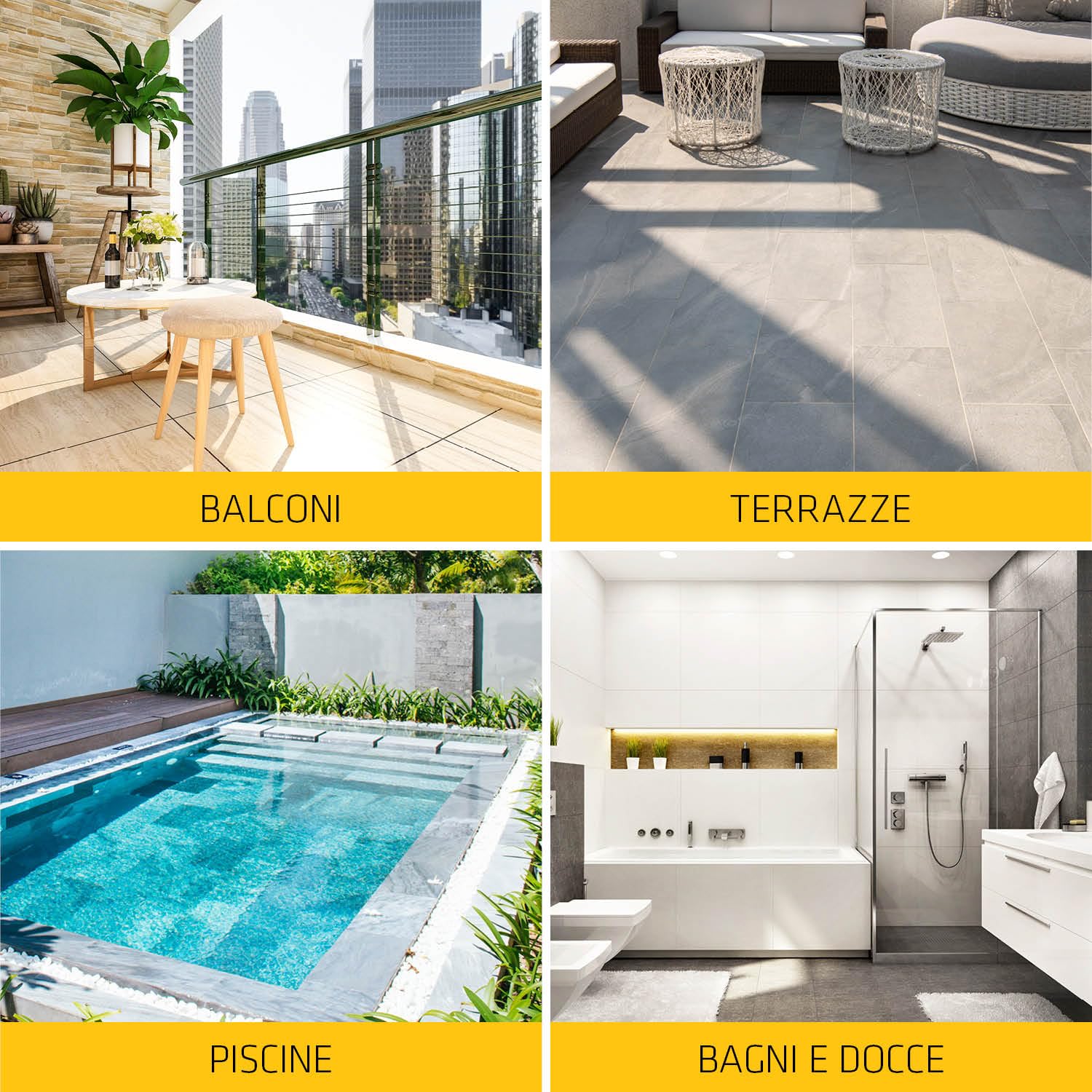 SIKA - Impermeabilizzante e colla - SikaCeram 500 Ceralastic - Grigio, 20kg