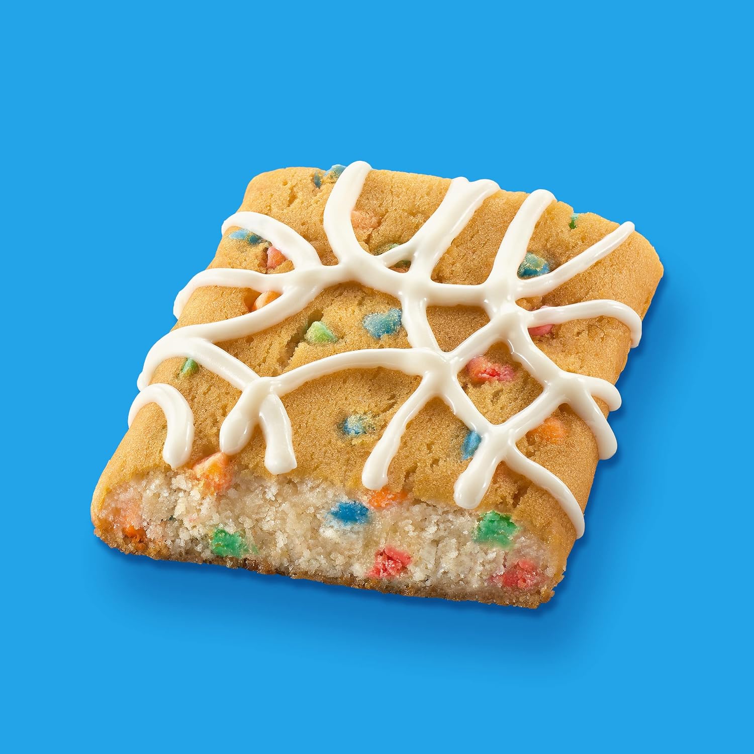 Fiber One Snacks 90 Calorie Birthday Cake Baked bar, 0.89 Oz, 6 Ct