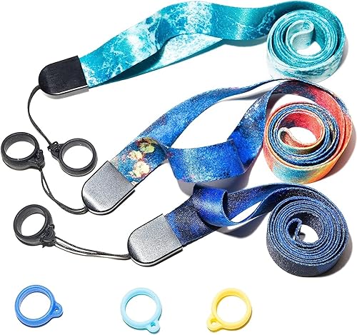 Kit de transporte multiusos de anillo de goma de silicona antipérdida, 3 PZAS