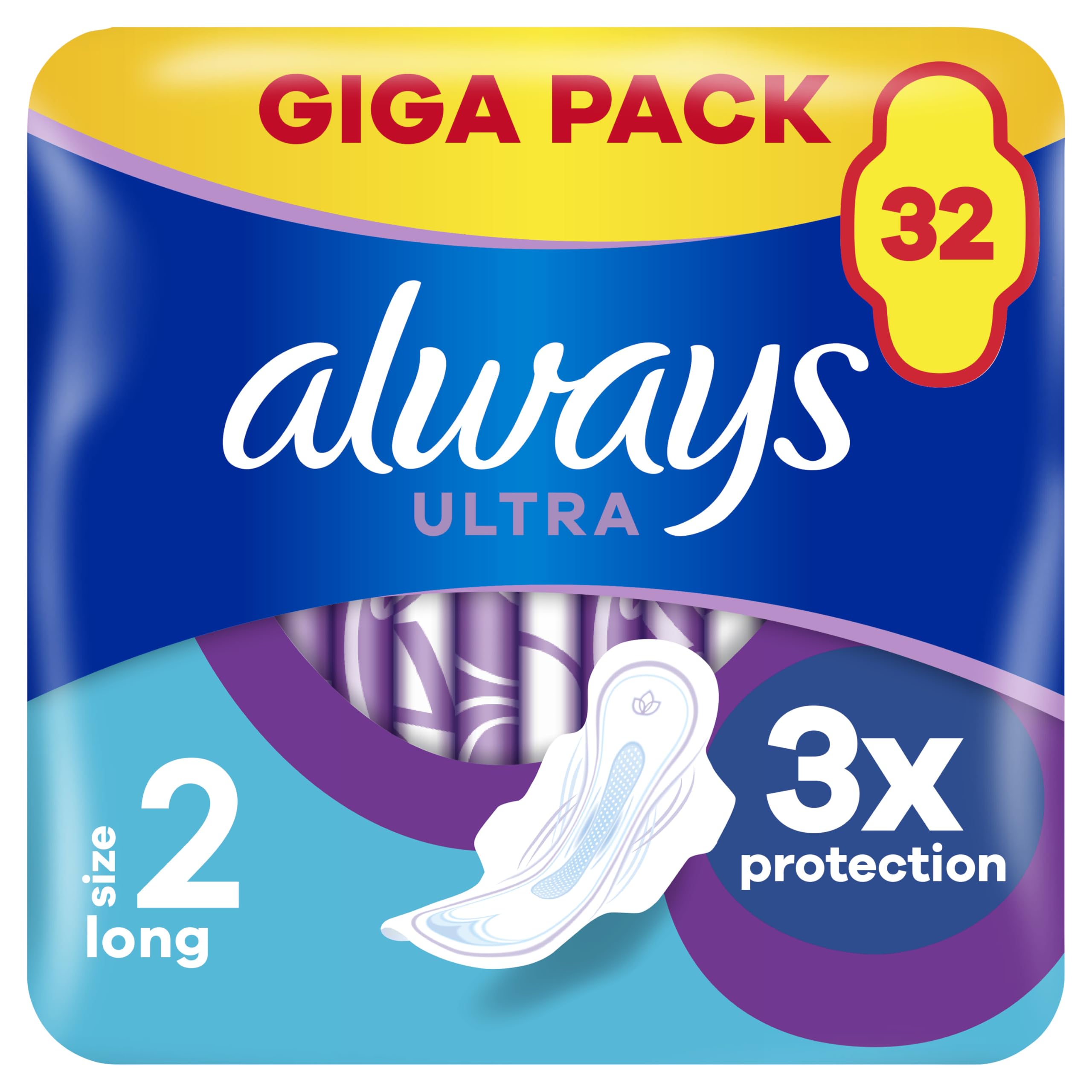 Always Ultra Day Giga Pack Podpaski, Long