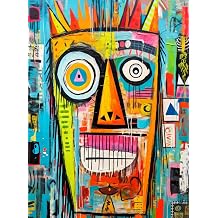 Cross & Glory - Crowned Canvas Mask Majesty - 1000 Piece Jigsaw Puzzle for Adults | Vibrant Colors | Premium Puzzle | Challenging Brain Workout Idea