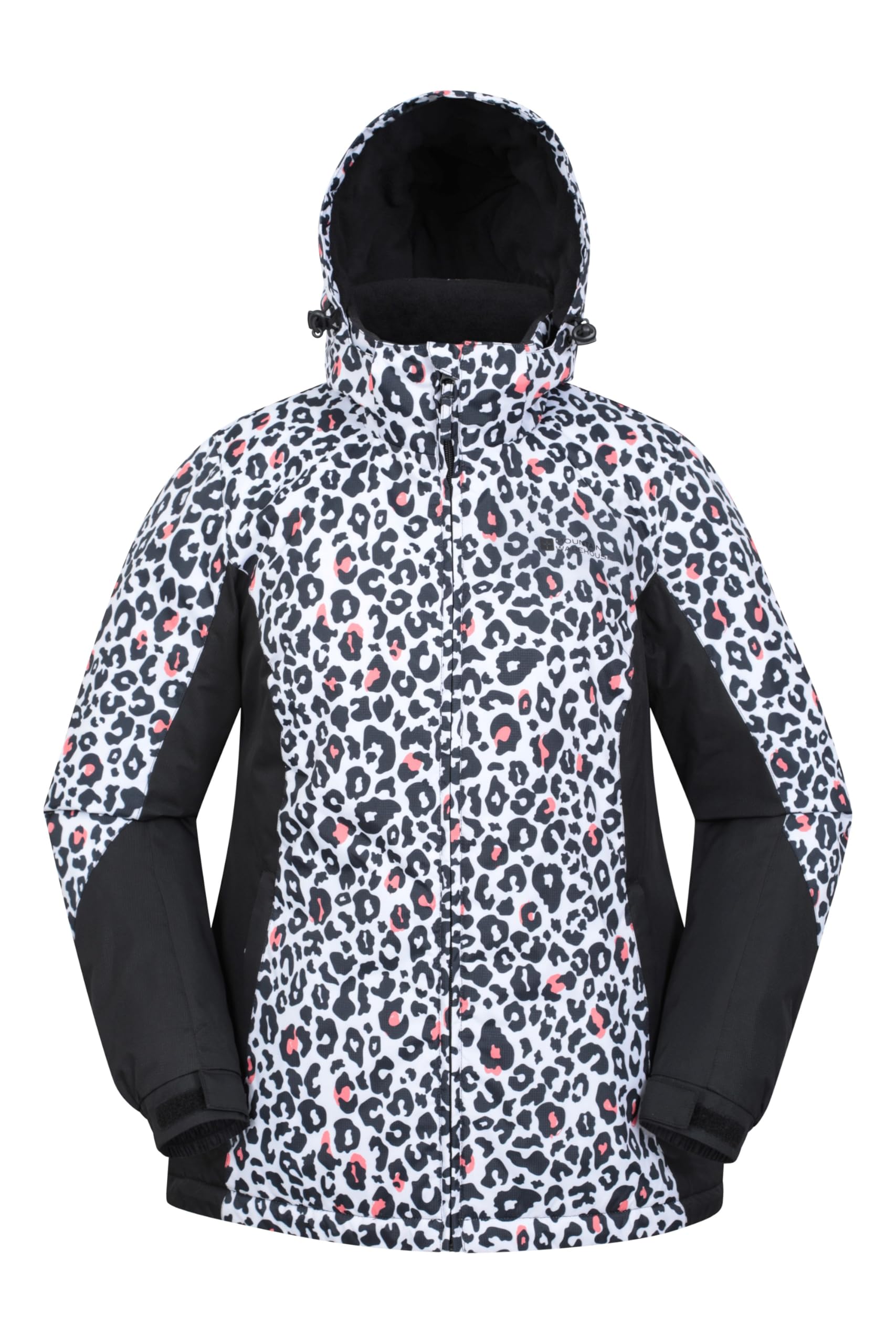 Mountain Warehouse Dawn Womens Ski Jacket - Snowproof, Warm Ladies Jacket, Fleece Lined Ski Coat, Adjustable Cuff, Hem & Hood - Ideal Ski Clothes In Winter