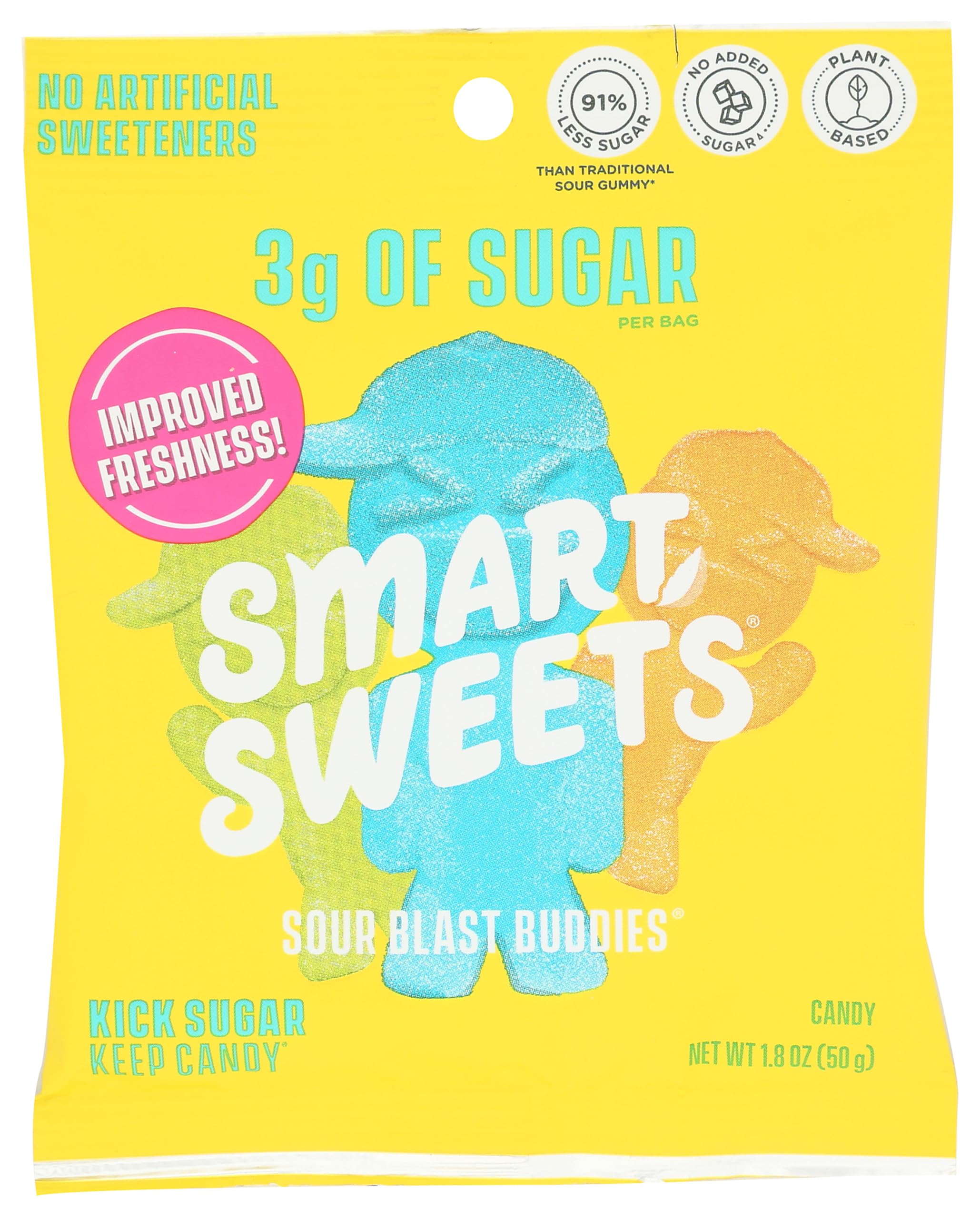 SMART SWEETS Sour Blast Buddies, 1.8 OZ
