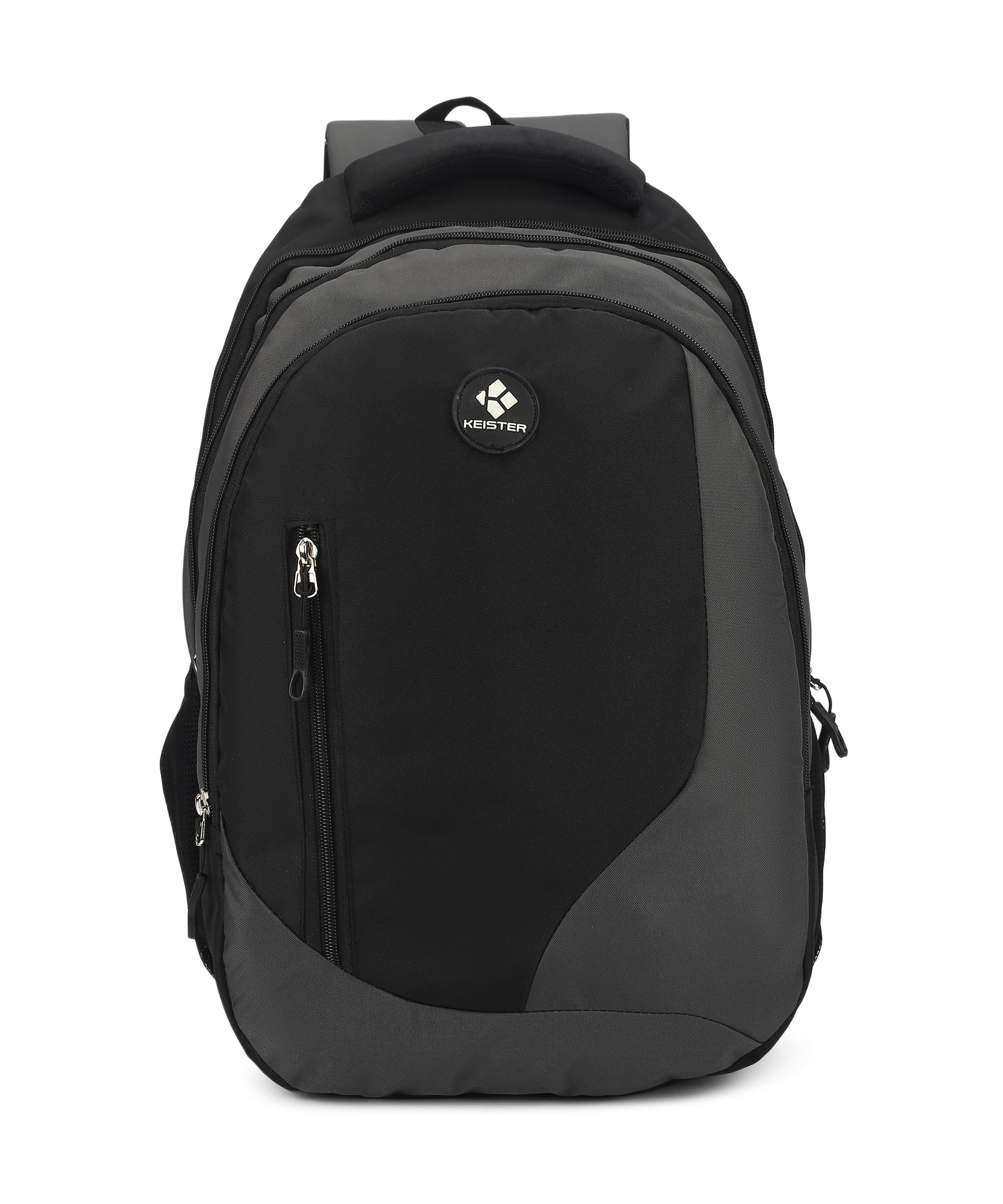 keister 2 Compartment Laptop Backpack for Office & Travel Purpose | School Bag for Children with a Multi-Purpose Uses (25L Capacity) (Black & Grey) (B0CVDXDJ8P) Amazon Price History, Amazon Price Tracker
