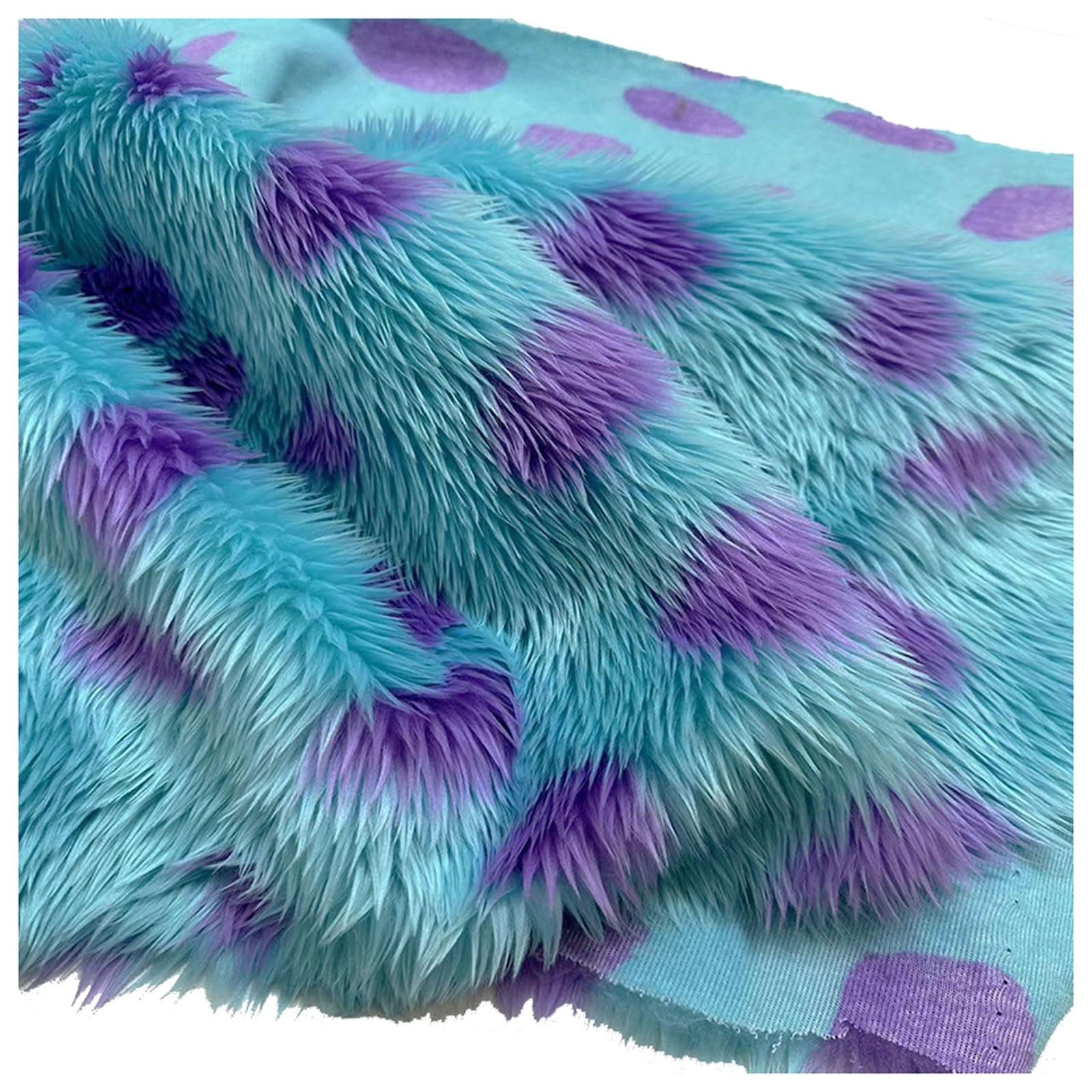 クラフト・布製品 fluffy Amazon.com: Long Pile Faux Fur Fabric 2.5cm Synthetic DIY Craft