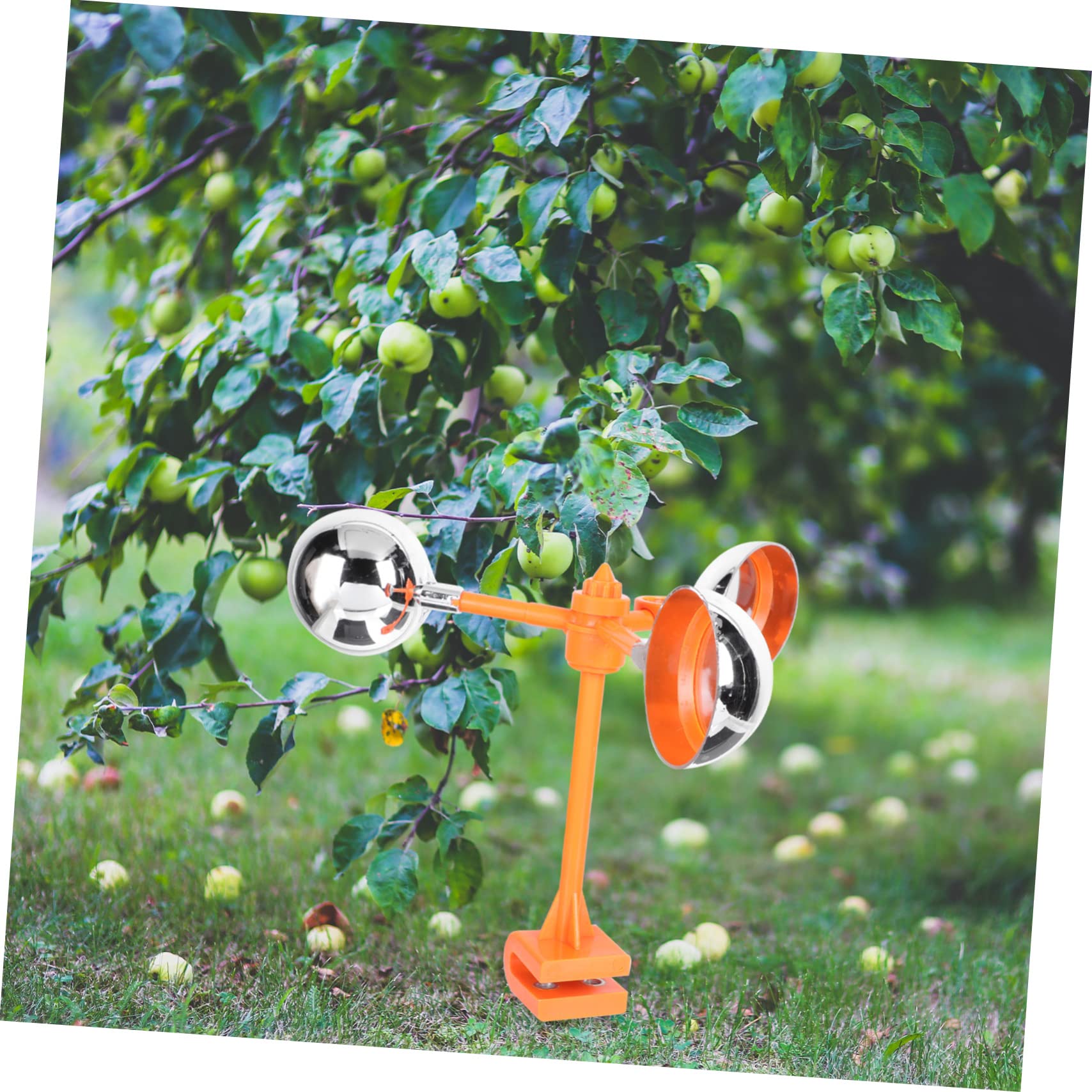 2 Piezas De Aves De Viento Disuasivo De Palomas Anteojera De Pájaro Disuasivo De Gaviotas Molinillos De Aves Dispositivos De Aves Exterior El Plastico Orange