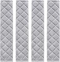 Vista 12 de Tatuo Paquete de 4 Fundas para Cinturón de Seguridad Extra Largas Almohadillas para Cinturón de Seguridad para Automóvil Suaves y Cómodas Fundas