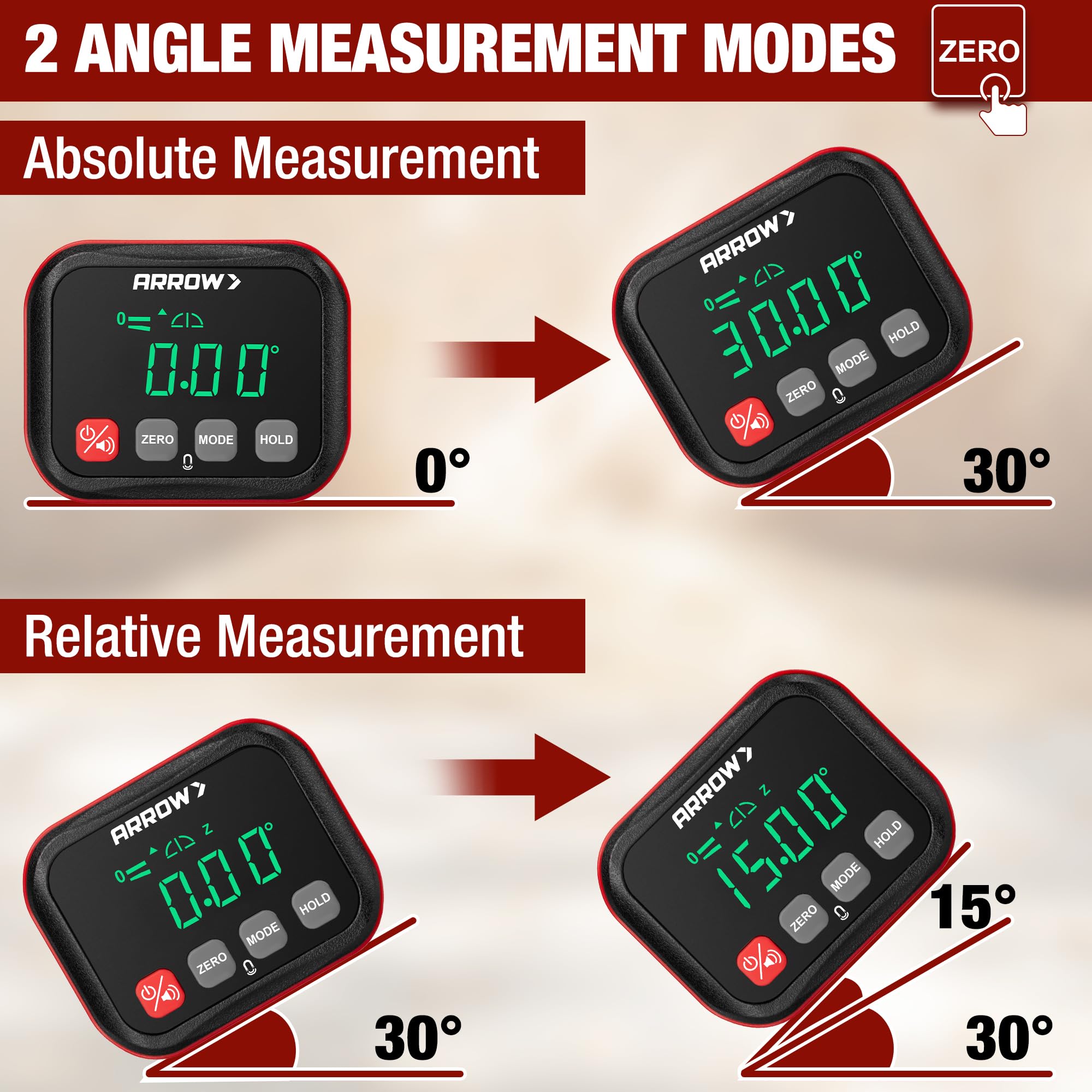 Digital Angle Gauge - Precise Measurement Tool -7