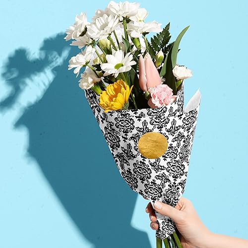 Miniatura 10 de Jillson Roberts - Papel de seda impreso de alta calidad, 240 hojas, 20 x 30 pulgadas, ramo