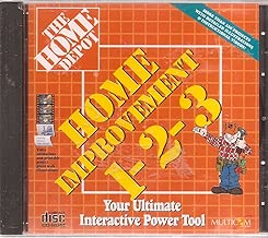 Home Improvement 1-2-3 Your Ultimate Interactive Power Tool from Home Depot CD-ROM for Windows & Macintosh