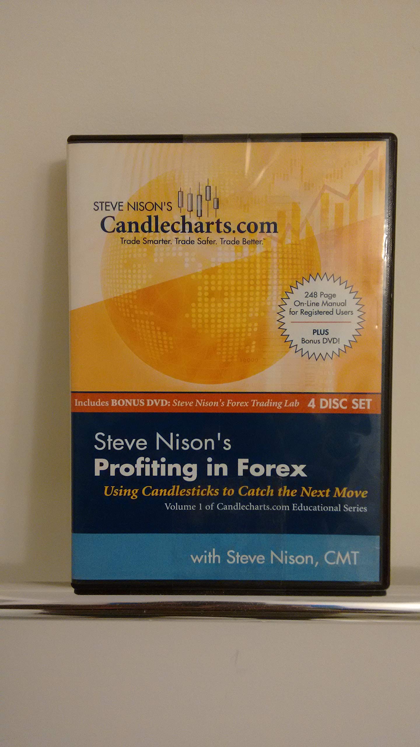 STEVE NISON'S PROFITING IN FOREX USING CANDLESTICKS TO CATCH THE NEXT MOVE VOLUME 1 OF CANDLECHARTS.COM EDUCATIONAL SERIES [DVD]
