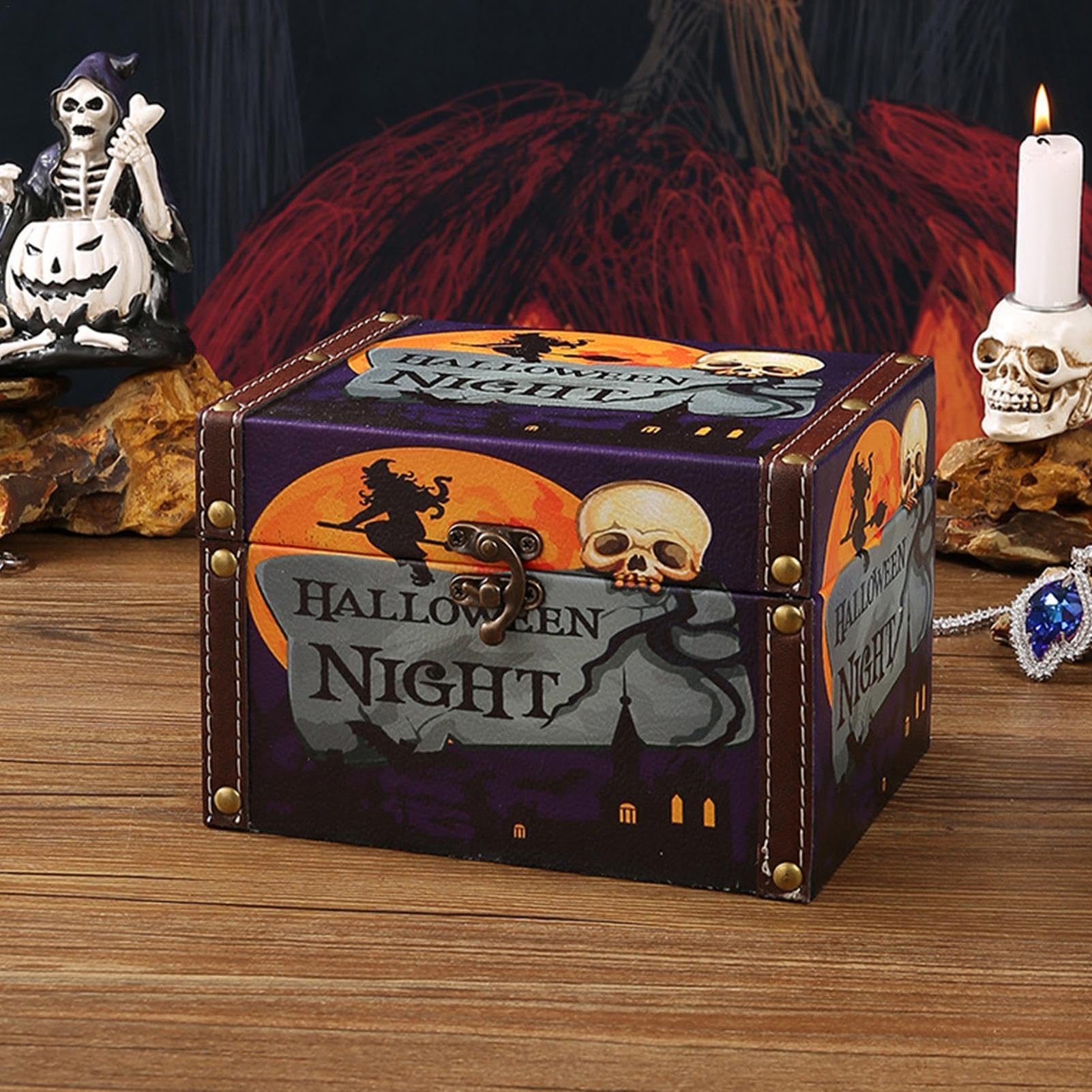 Amazon｜ハロウィン パーティー ン収納ボックス ハロウィン不気味な