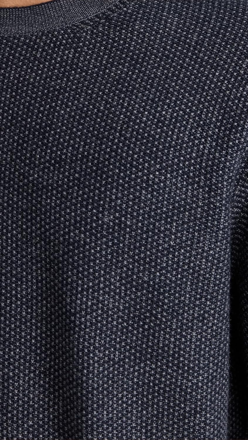 Vince Men's Geo Jacquard Crew Sweater - Image 6