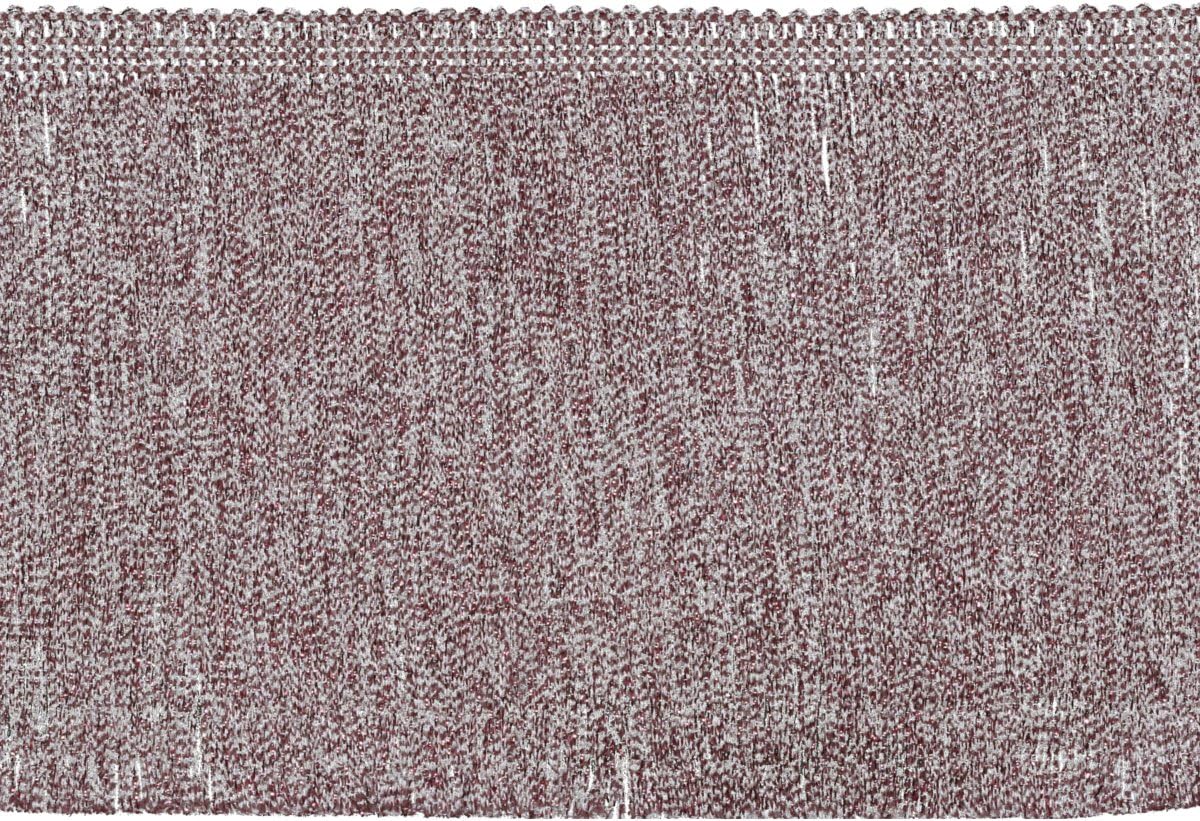 Decorative Trimmings 100% Rayon Chainette Fringe, 6" x 9 yd, Metallic Pink