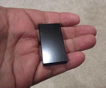 Neodymium Rare Earth Large Block Magnet Black Epoxy Coated 2"" x 1"" x .25"" Grade N52 Industrial Quality