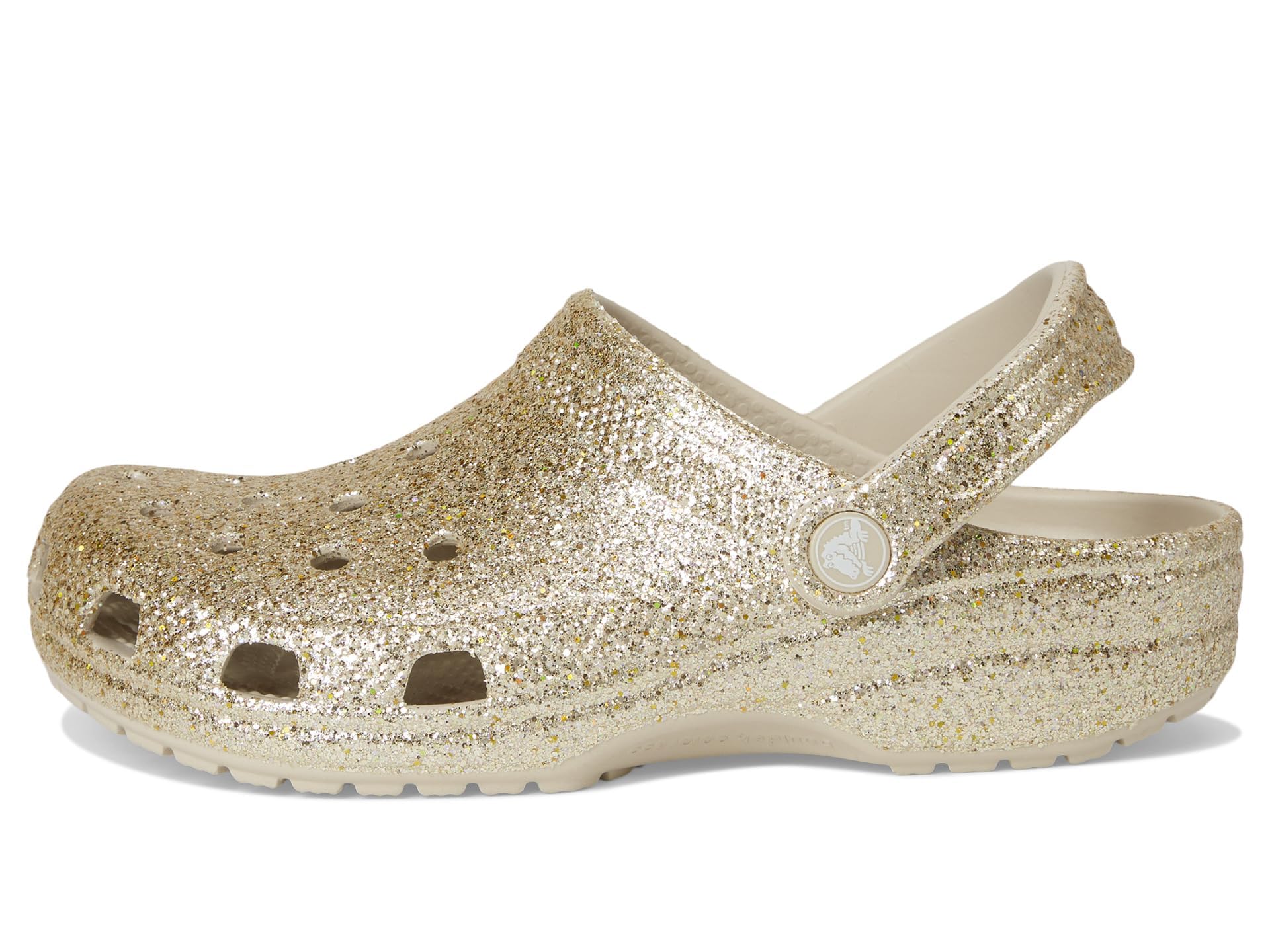 Crocs Mixte Enfant Classic Chunky Glitter Clog K Sabot