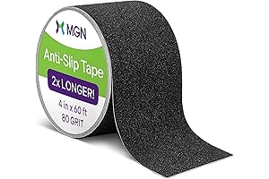 4" x 60 FT Non-Skid Stair Treads - Trusted MGN with Anti Slip Technology