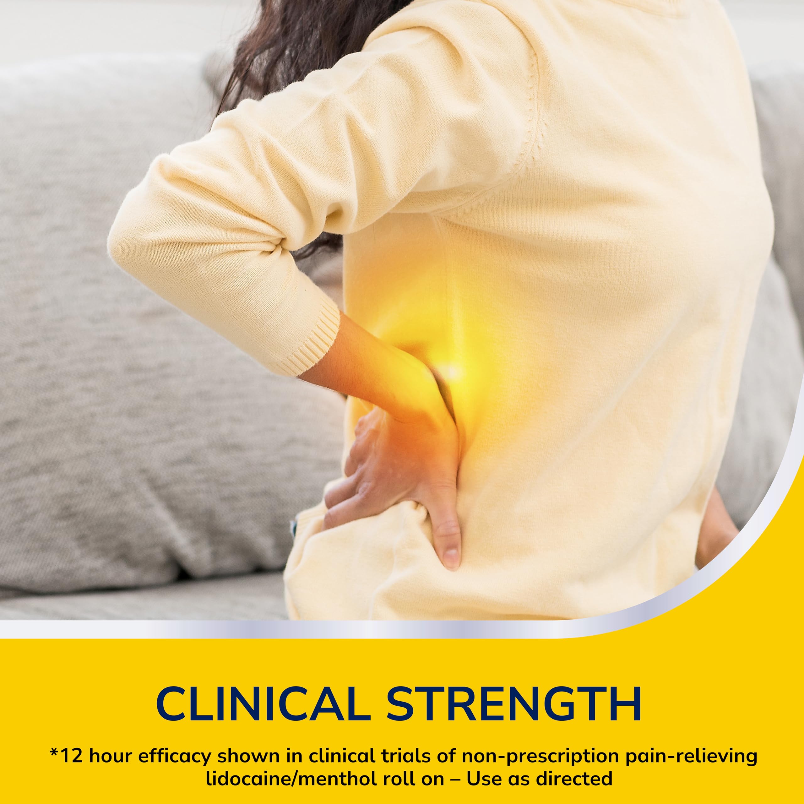 Dr. Scholl’s Clinical Strength 12-Hour Pain Relief Liquid Roll-On, 3 oz - 4% Lidocaine for Powerful Numbing, Instant Cooling Pain Relief with Menthol, Added Urea, Use on Hands, Feet, Neck, Back & Legs — Amazon image 6