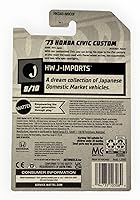 Vista 2 de Hot Wheels Honda Civic Custom, HW J-Imports 8/10 [verde] 117/250