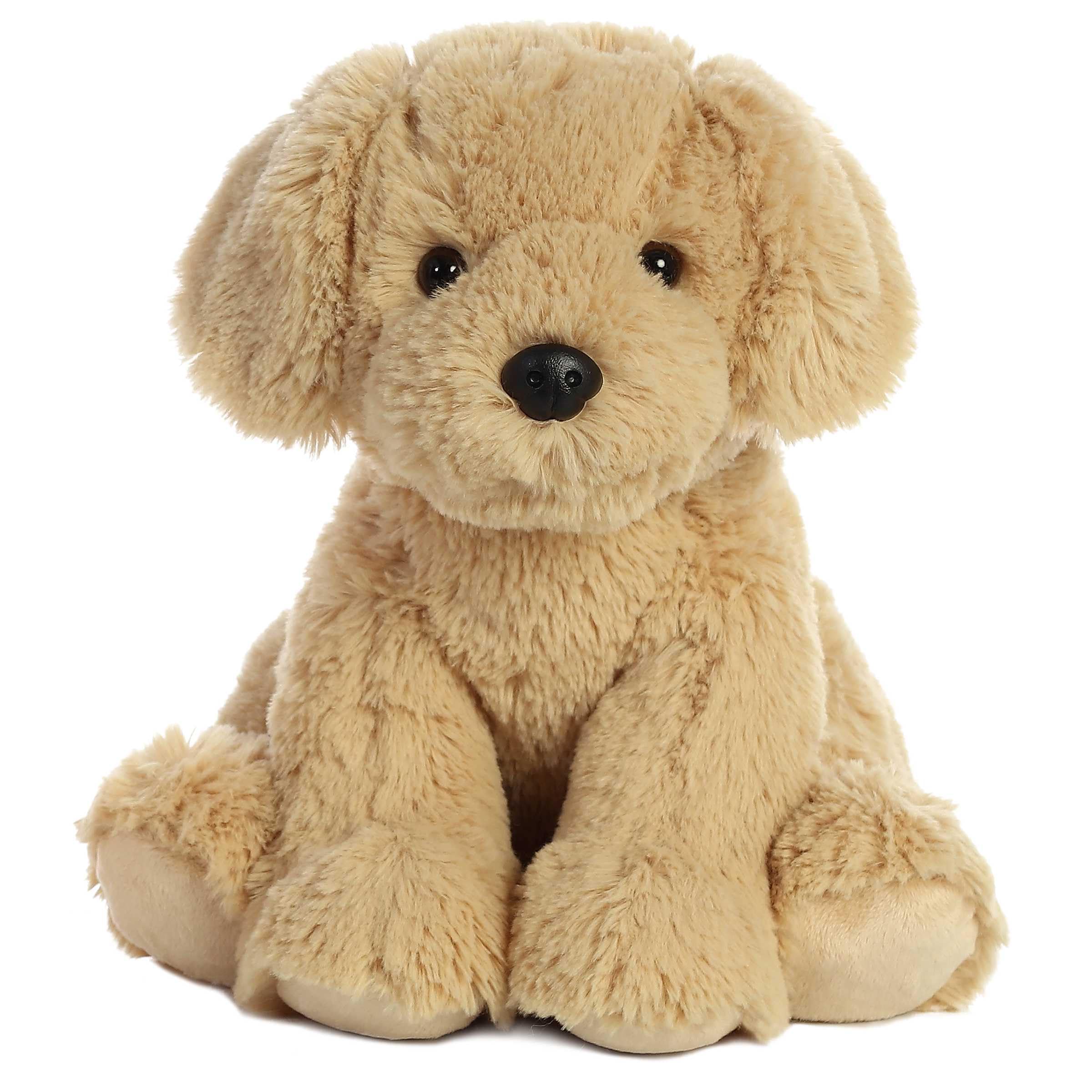 Aurora® Cuddly Golden Lab Stuffed Animal - Cozy Comfort - Endless Snuggles - Brown 14 Inches