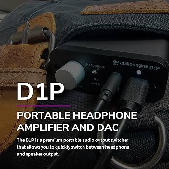 Amazon.co.jp: Audioengine D1P 32Bit ポータブルヘッドホン