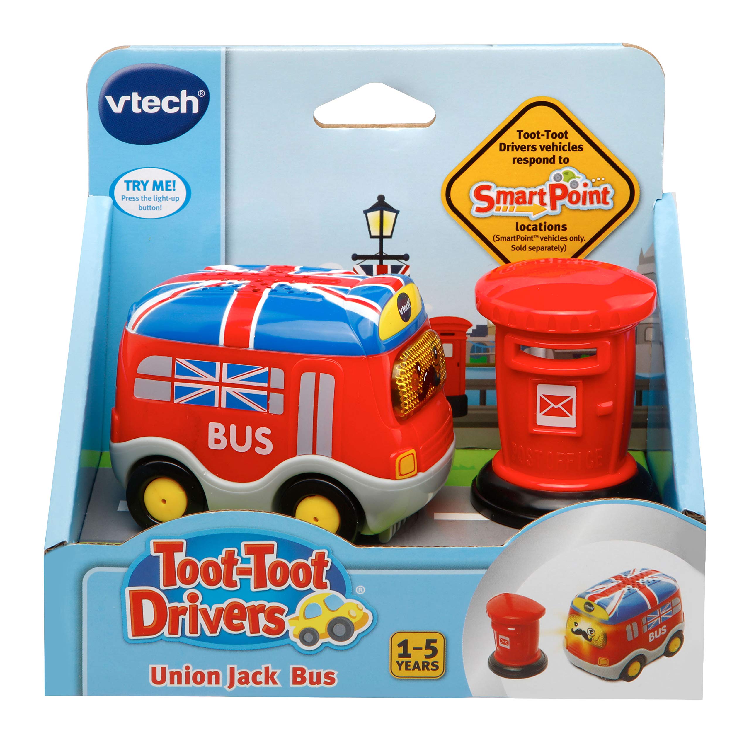 VTech Toot-Toot Drivers Union Jack Bus 
