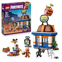 LEGO Fortnite Ristorante di Durrr Burger - Gioco Creativo con le Minifigure di Bombarola da Spiaggia
