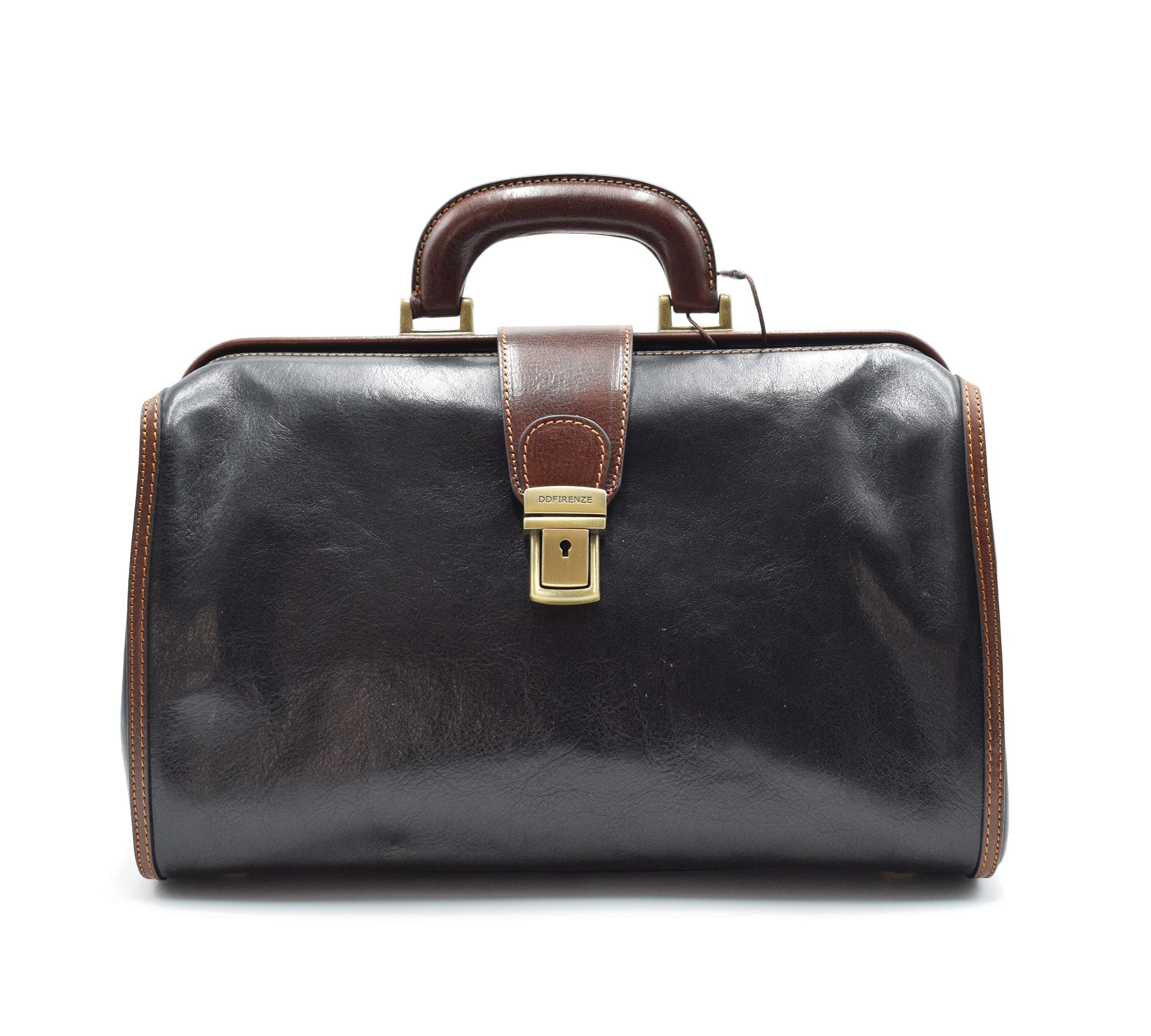 Leder Arzttaschen - D&D0205 Bicolor - Made in Italy