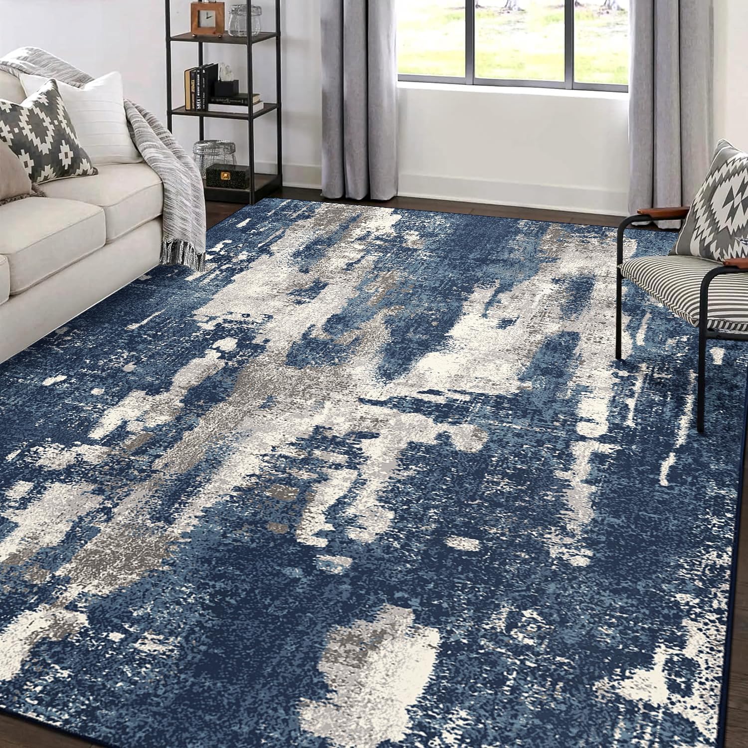 BEIMO Area Rugs 3x5 for Living Room Bedroom Machine