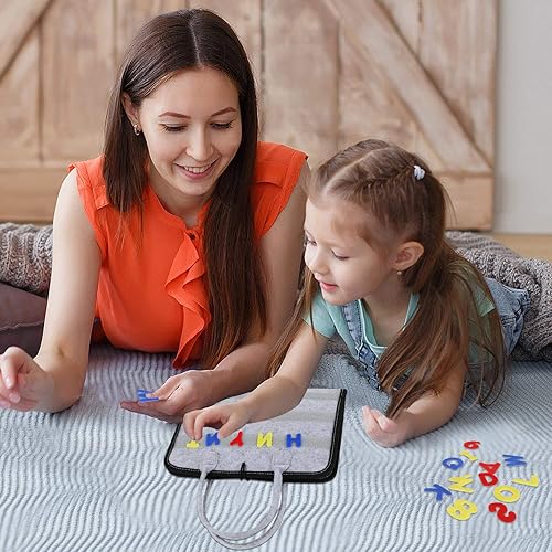 Miniatura 3 de Esjay Tablero Ocupado para Niños Pequeños, Tablero Sensorial para Habilidades Motoras Finas, Juguetes Montessori Actividades para Niños Pequeños de