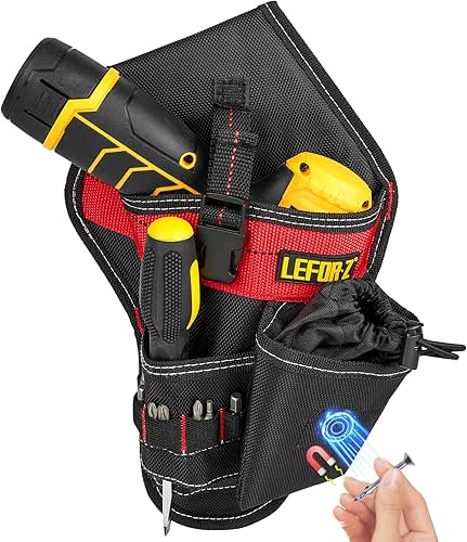 Drill Holster,Heavy-Duty Impact Holster for Tool Belt,Drill Holder,Drill Pouch Fits
