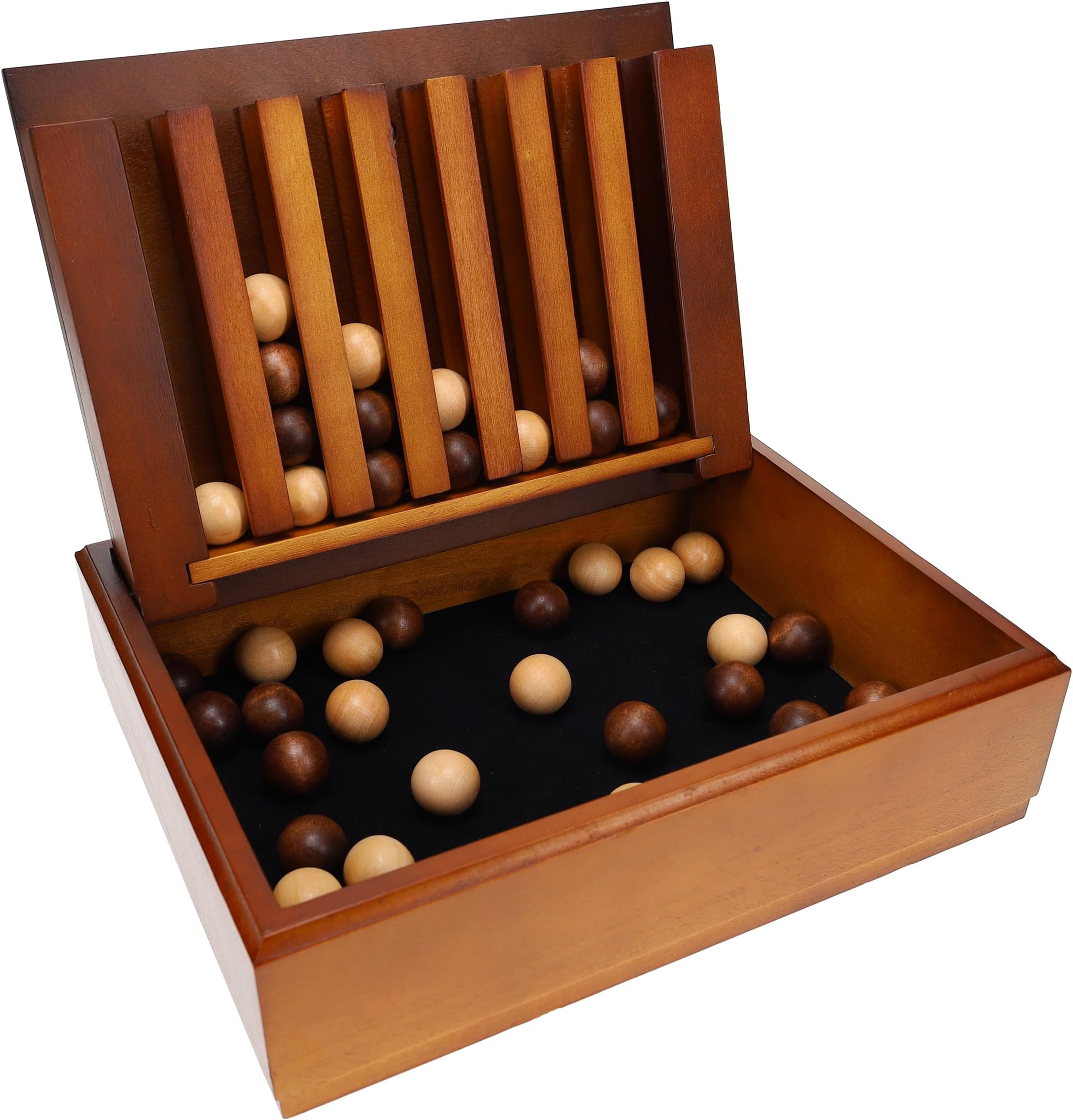 WE Games Wood Captain's Mistress Game (4-in-a-Row) - Large