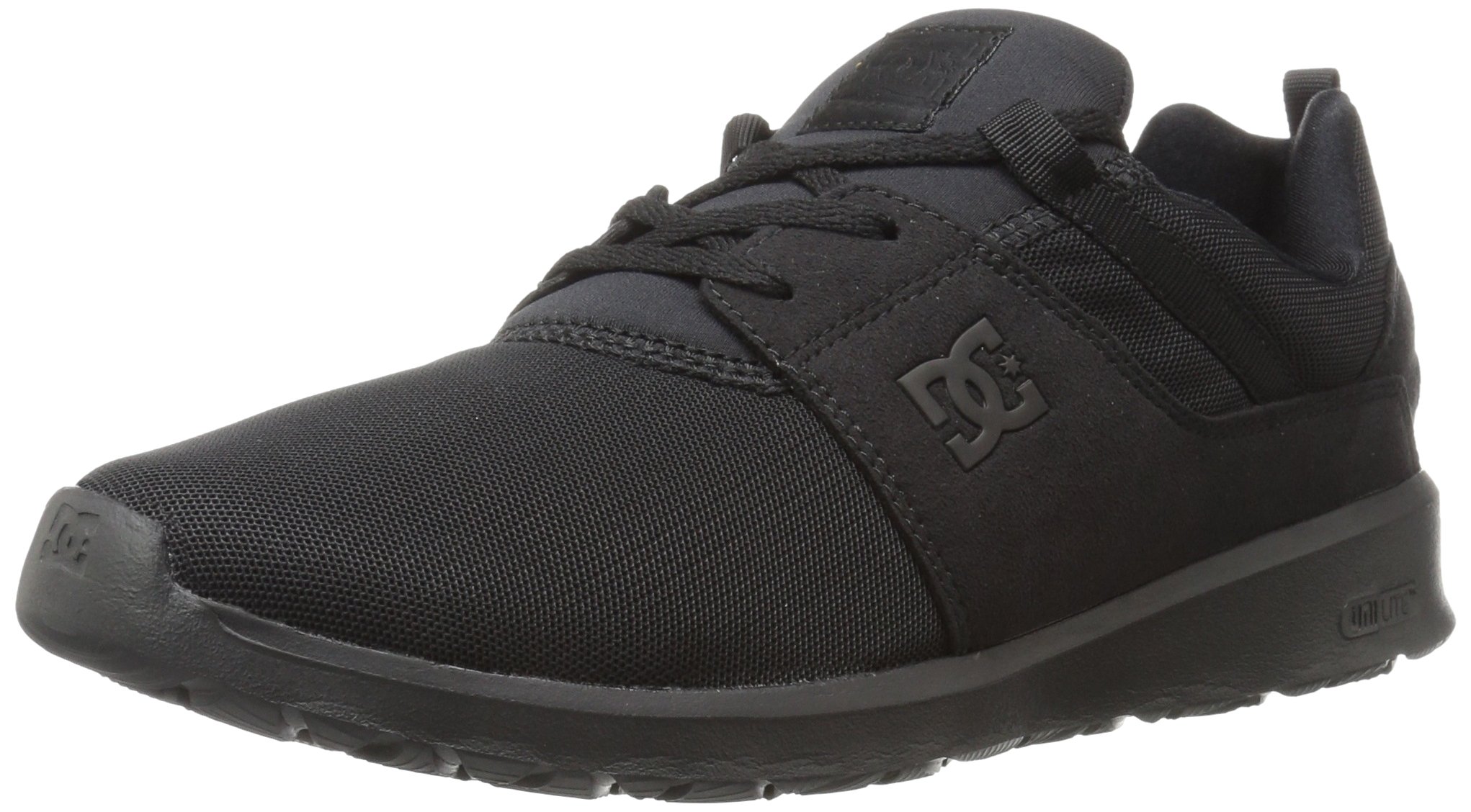 DCMen's Heathrow Skateboarding Shoe, Black/White (BKW), 4 D D US