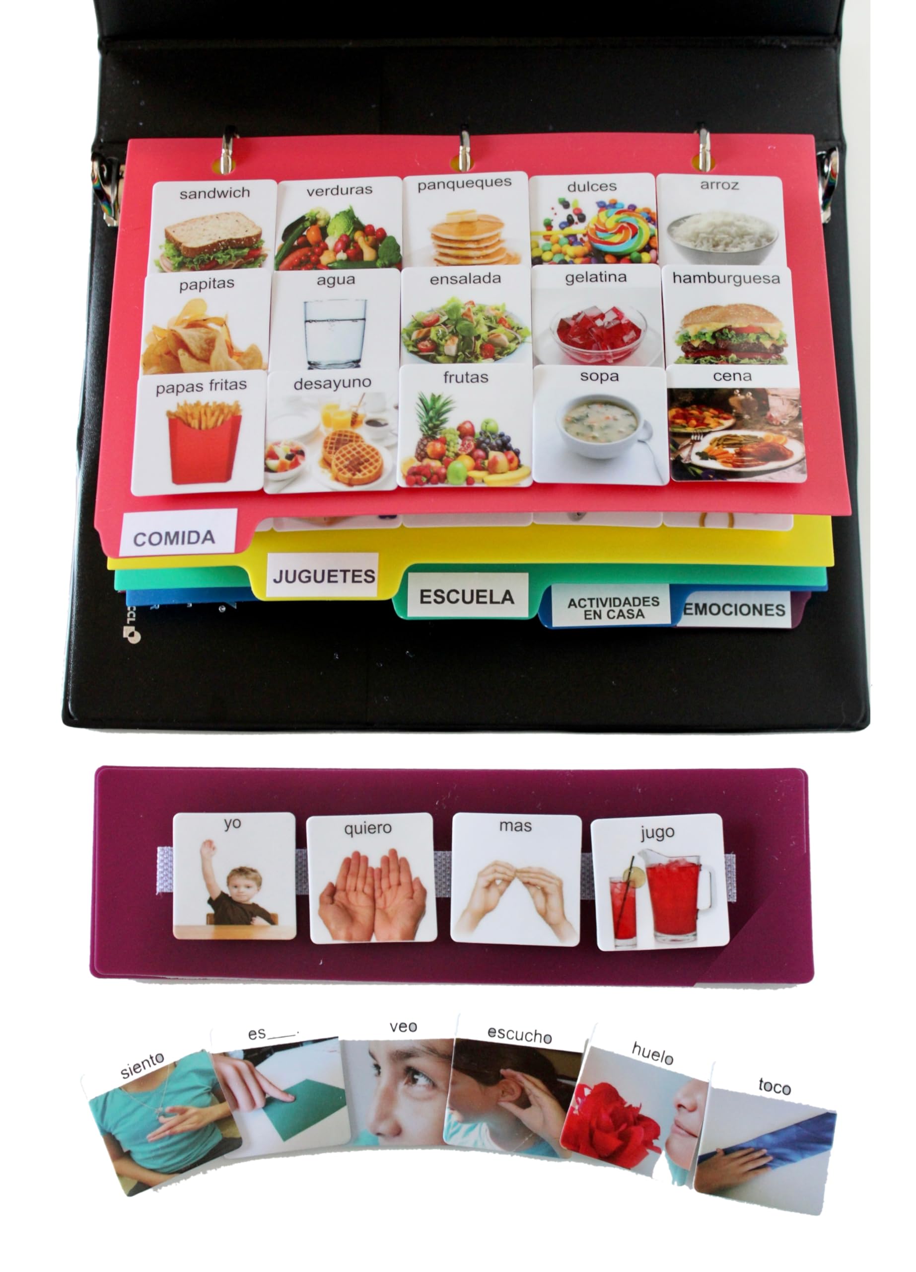 Smile4Autism Visual Communication Book (162 Cards)