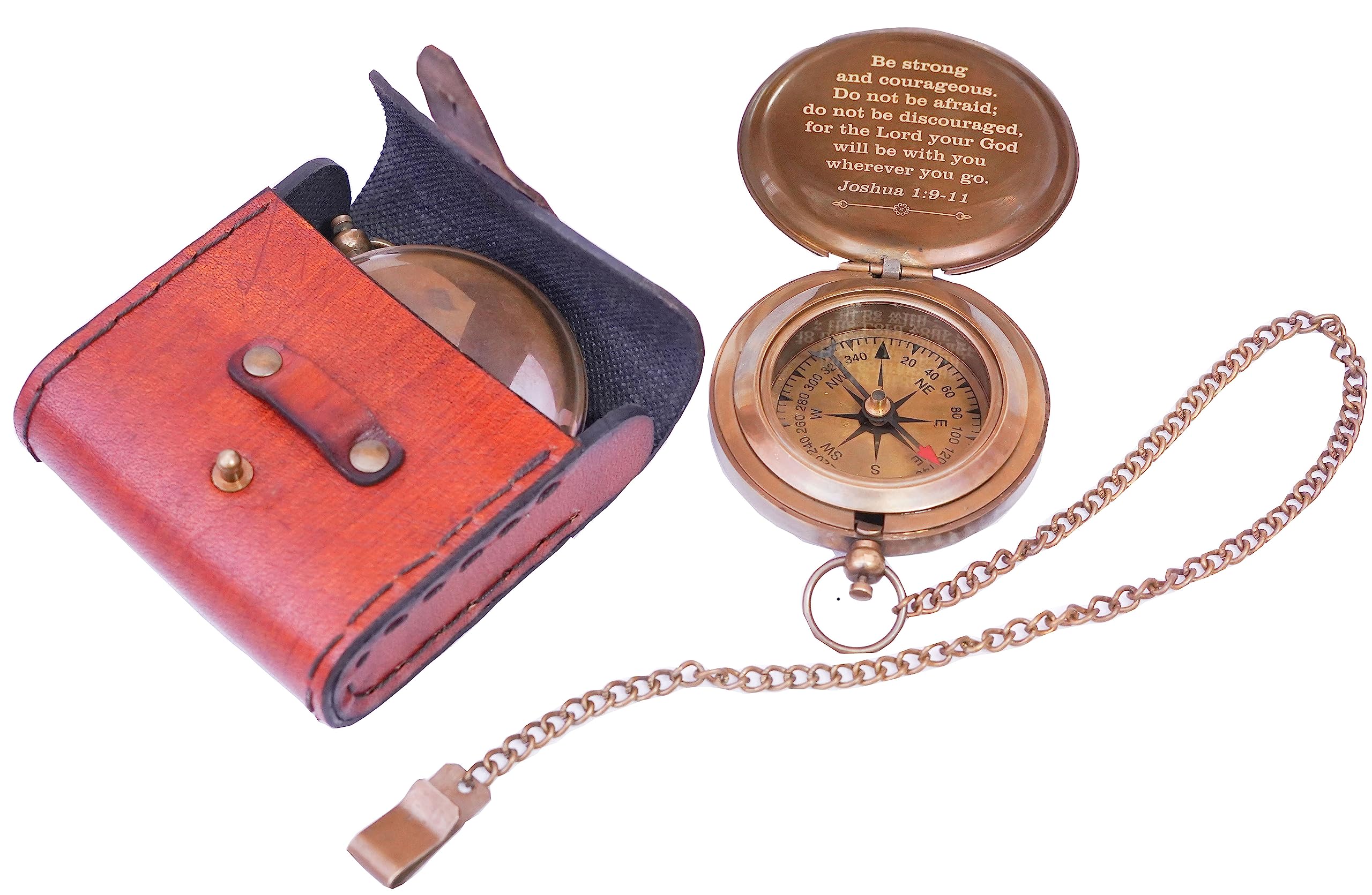 Brújula de camping de bolsillo grabada con "So You Can Always Find Your Way Back Home, & Rose London, brújula de regalo