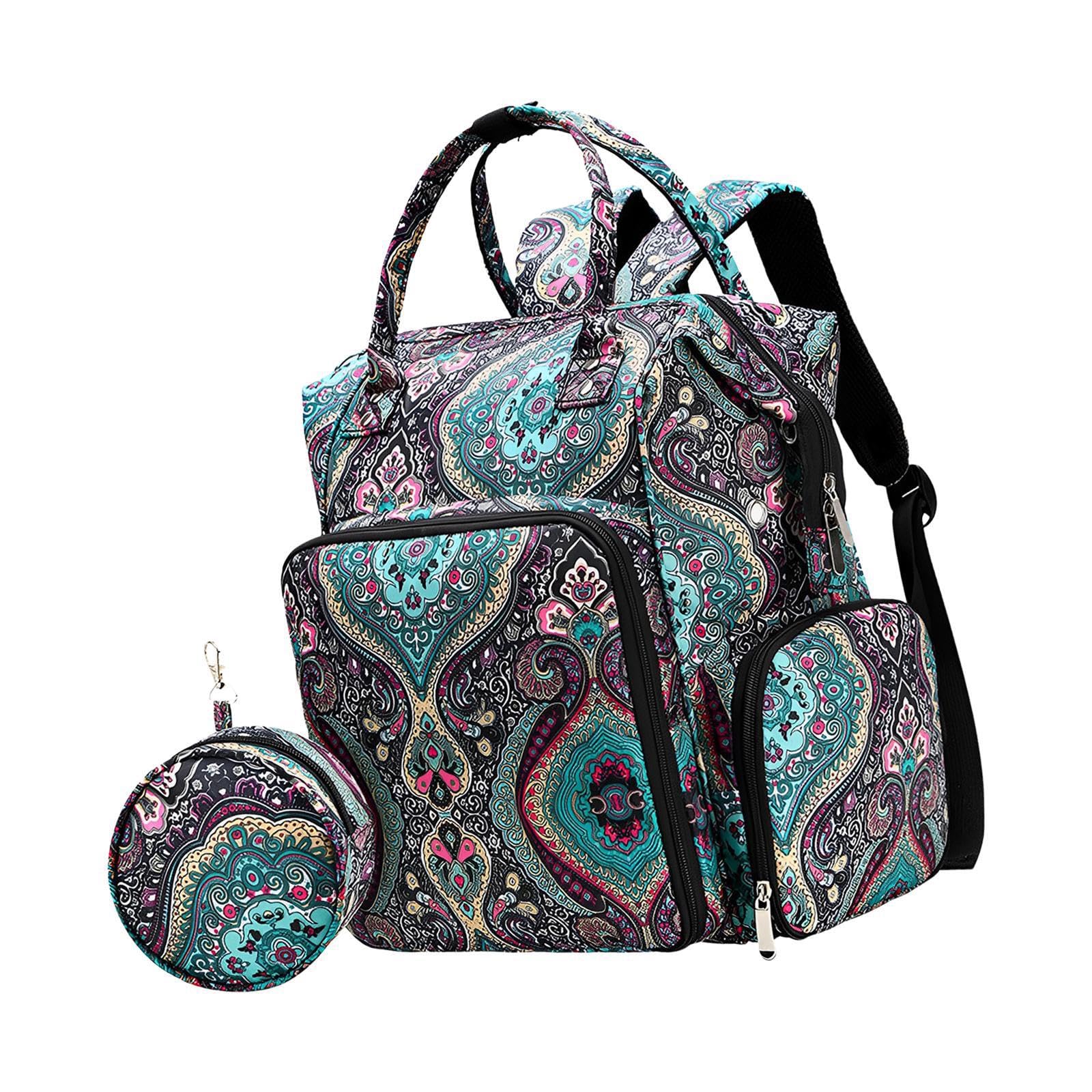 Estuche para agujas de crochet, mochila organizadora de crochet premium, vacía, sin ganchos, combina estilo y funcionalidad, bolsa para tejer con cremallera, organizador