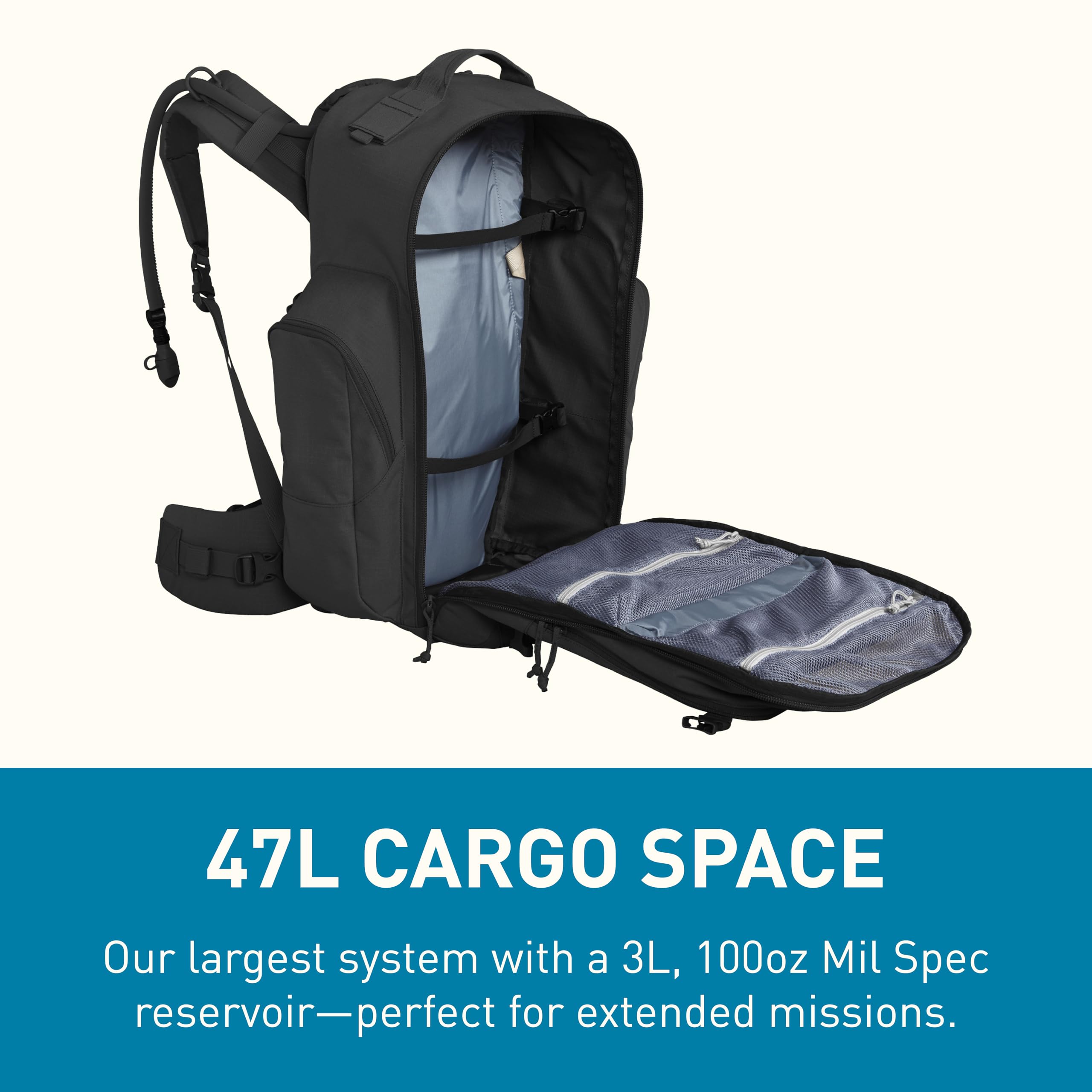Amazon.com: CamelBak BFM Hydration Pack 100oz, Black | High