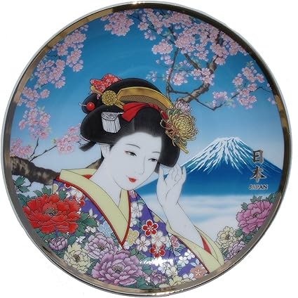 Amazon Co Jp 和風絵皿 飾り絵皿 舞妓さん 青 皿立て付 mサイズ 箱入り ホーム キッチン Amazon Co Jp 和風絵皿 飾り絵皿 舞妓さん 青 皿立て付 mサイズ 箱入り ホーム キッチン